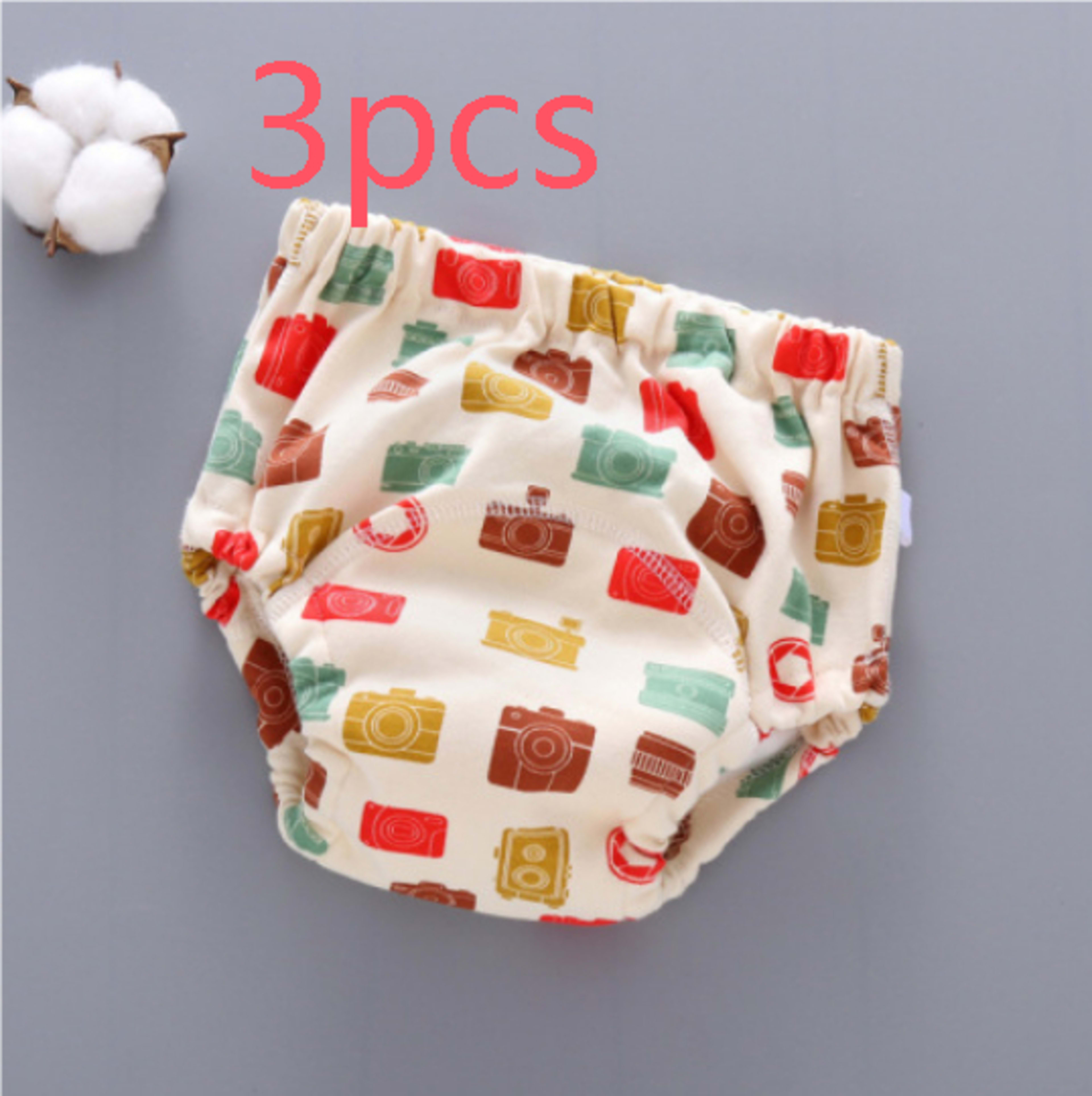 Baby Training Pants Washable 6-layer Gauze Diaper Cover Learning 8