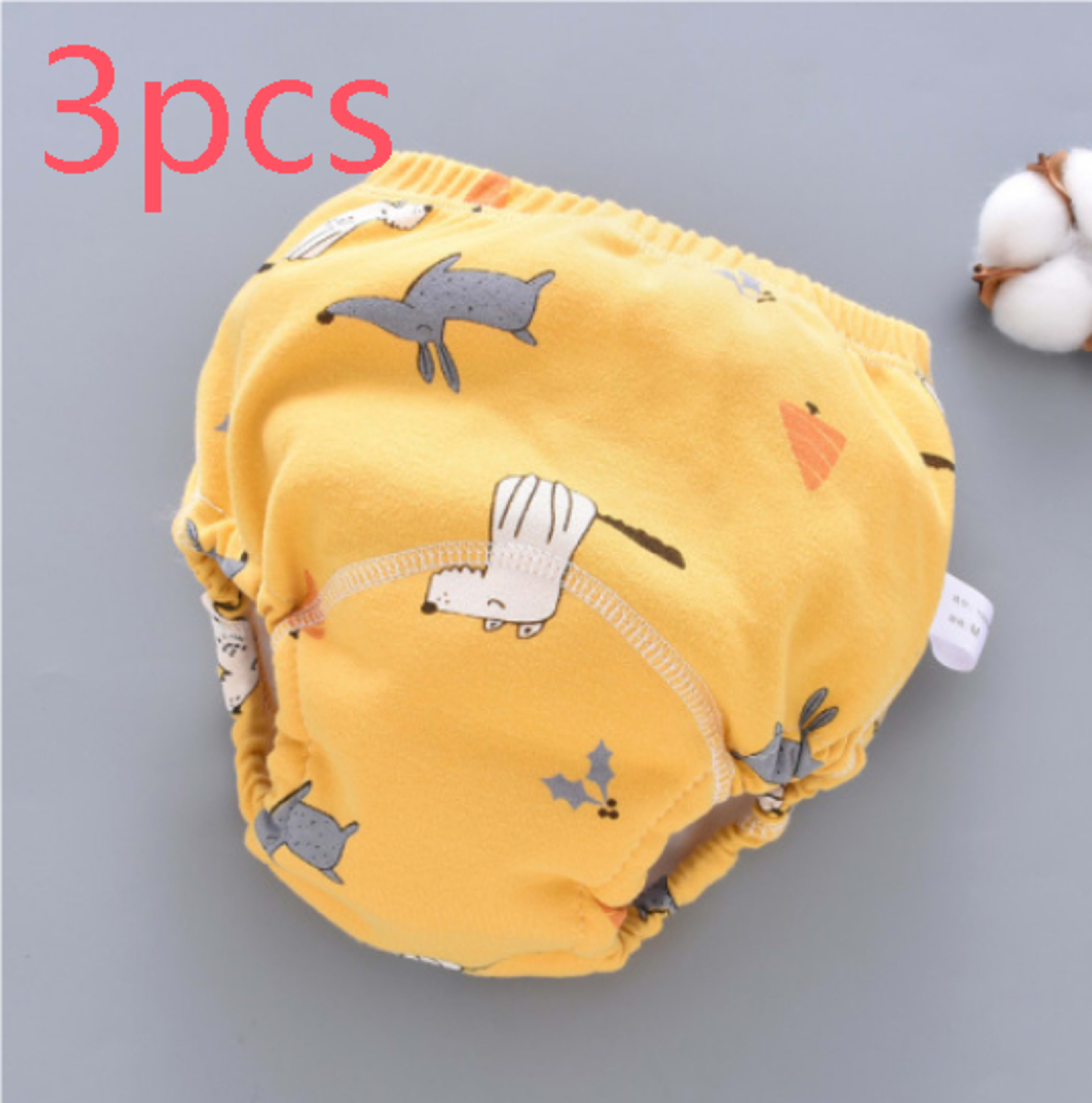 Baby Training Pants Washable 6-layer Gauze Diaper Cover Learning 3
