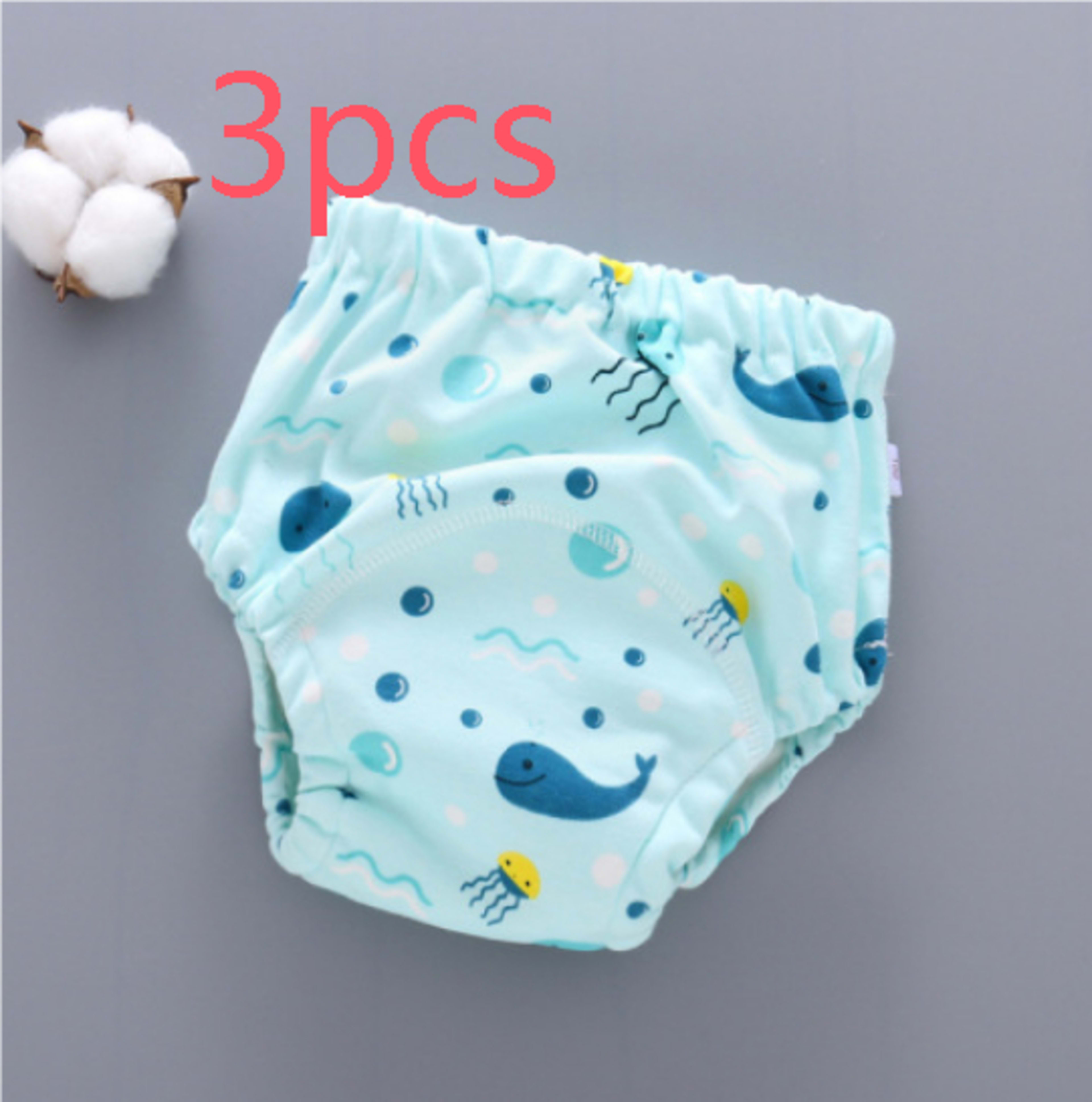 Baby Training Pants Washable 6-layer Gauze Diaper Cover Learning 31