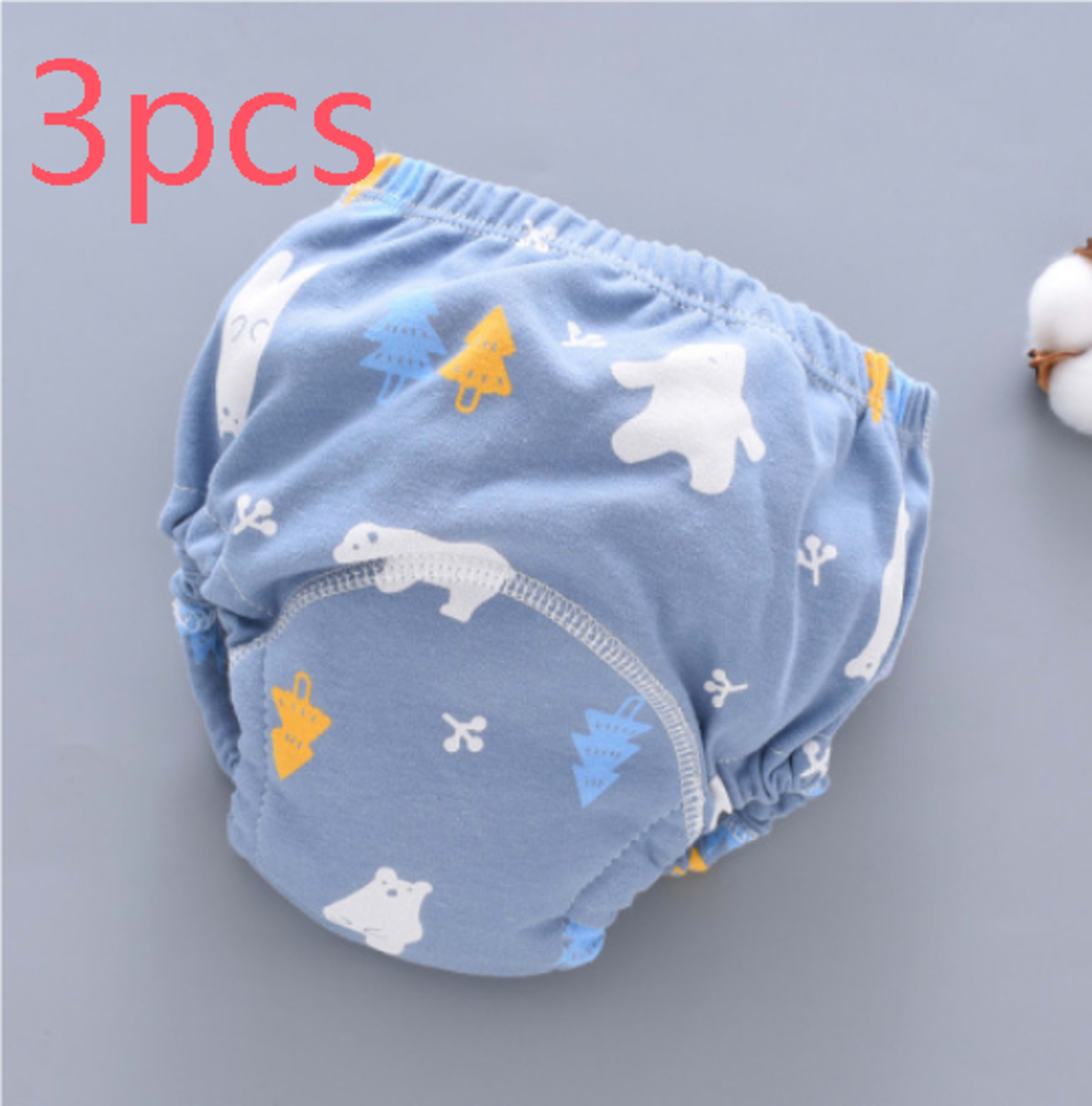 Baby Training Pants Washable 6-layer Gauze Diaper Cover Learning 12