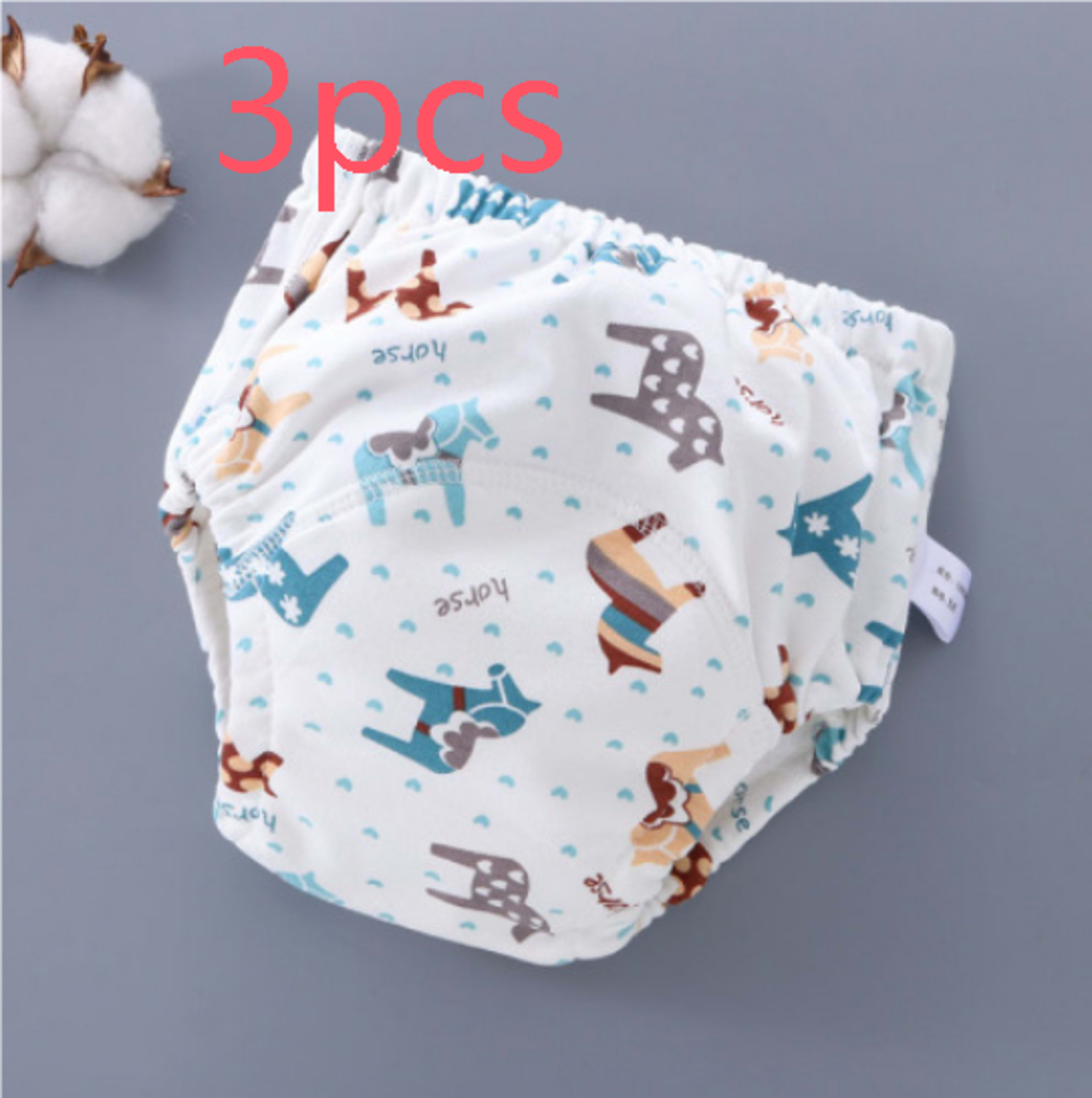 Baby Training Pants Washable 6-layer Gauze Diaper Cover Learning 24