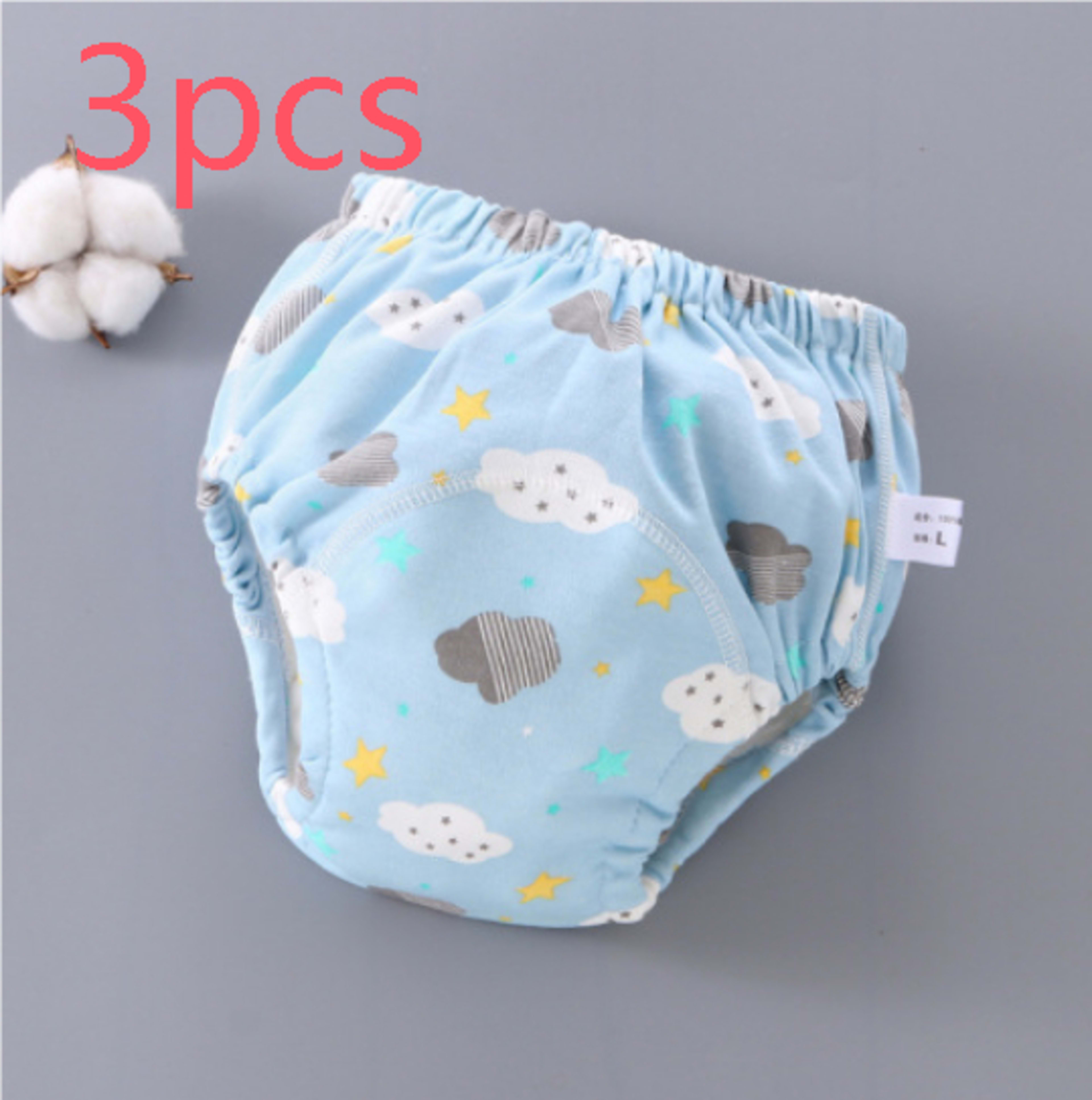 Baby Training Pants Washable 6-layer Gauze Diaper Cover Learning 7