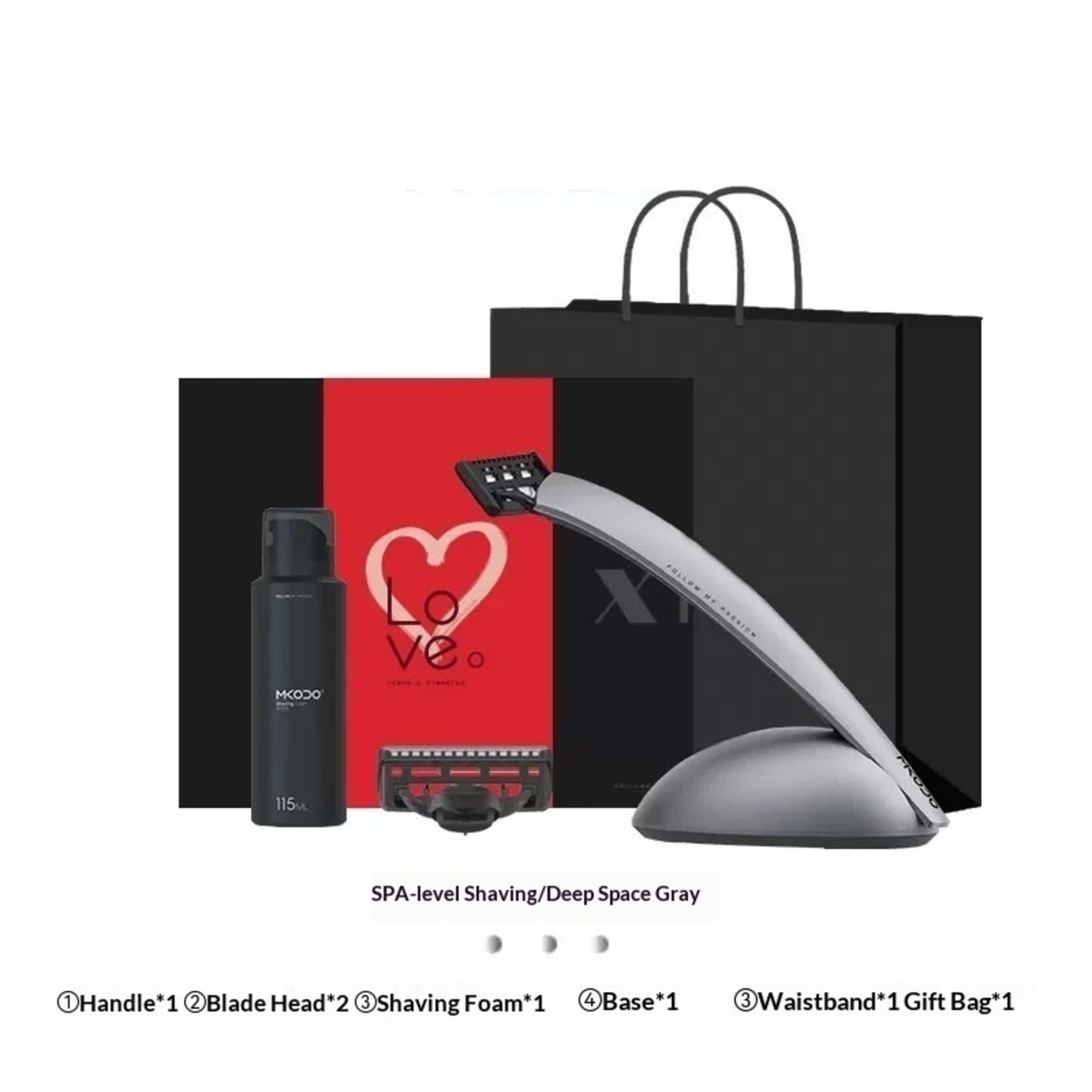 Manual Full-Body Washable Mens Shaver 4