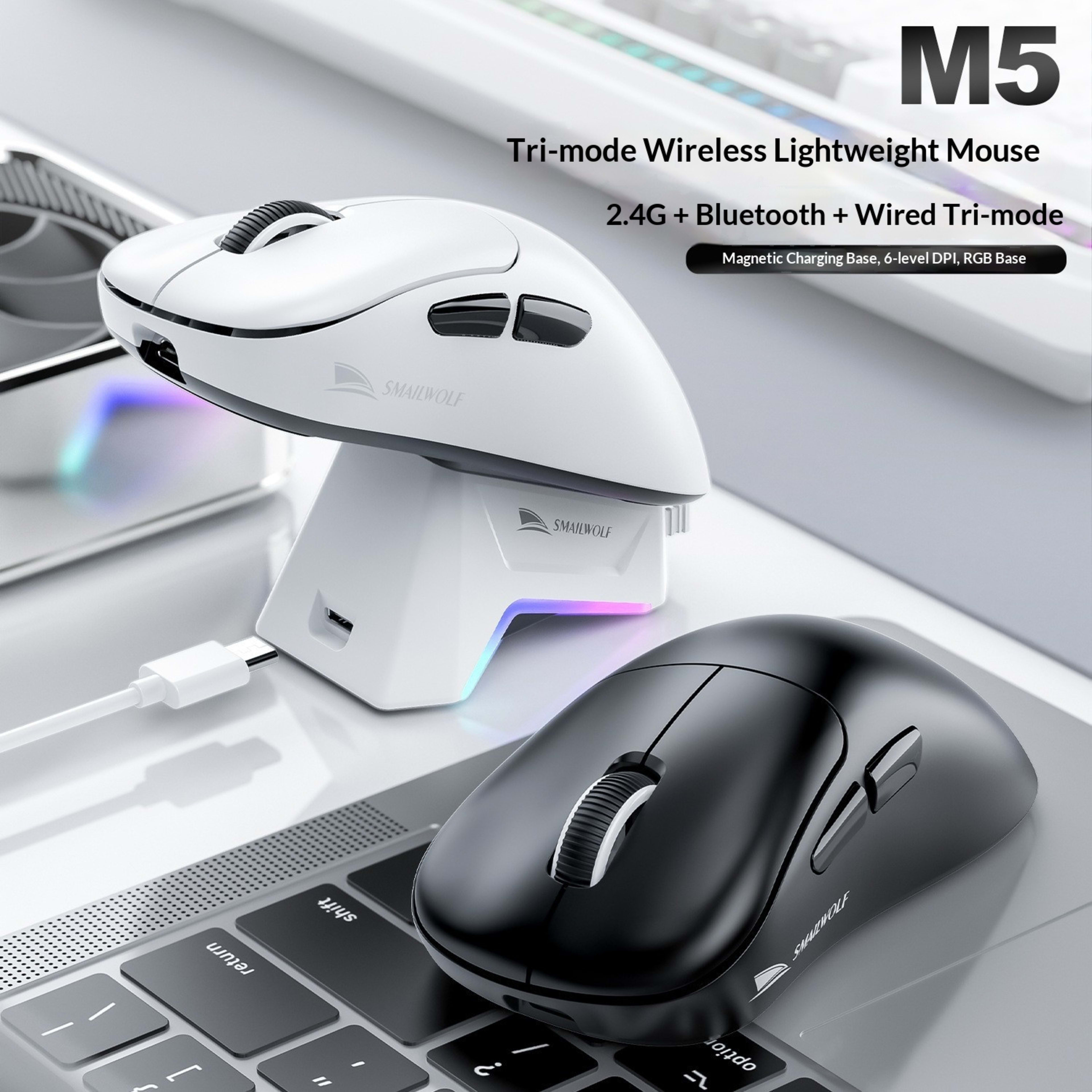 Wireless Bluetooth Mouse For Desktops And Laptops 8