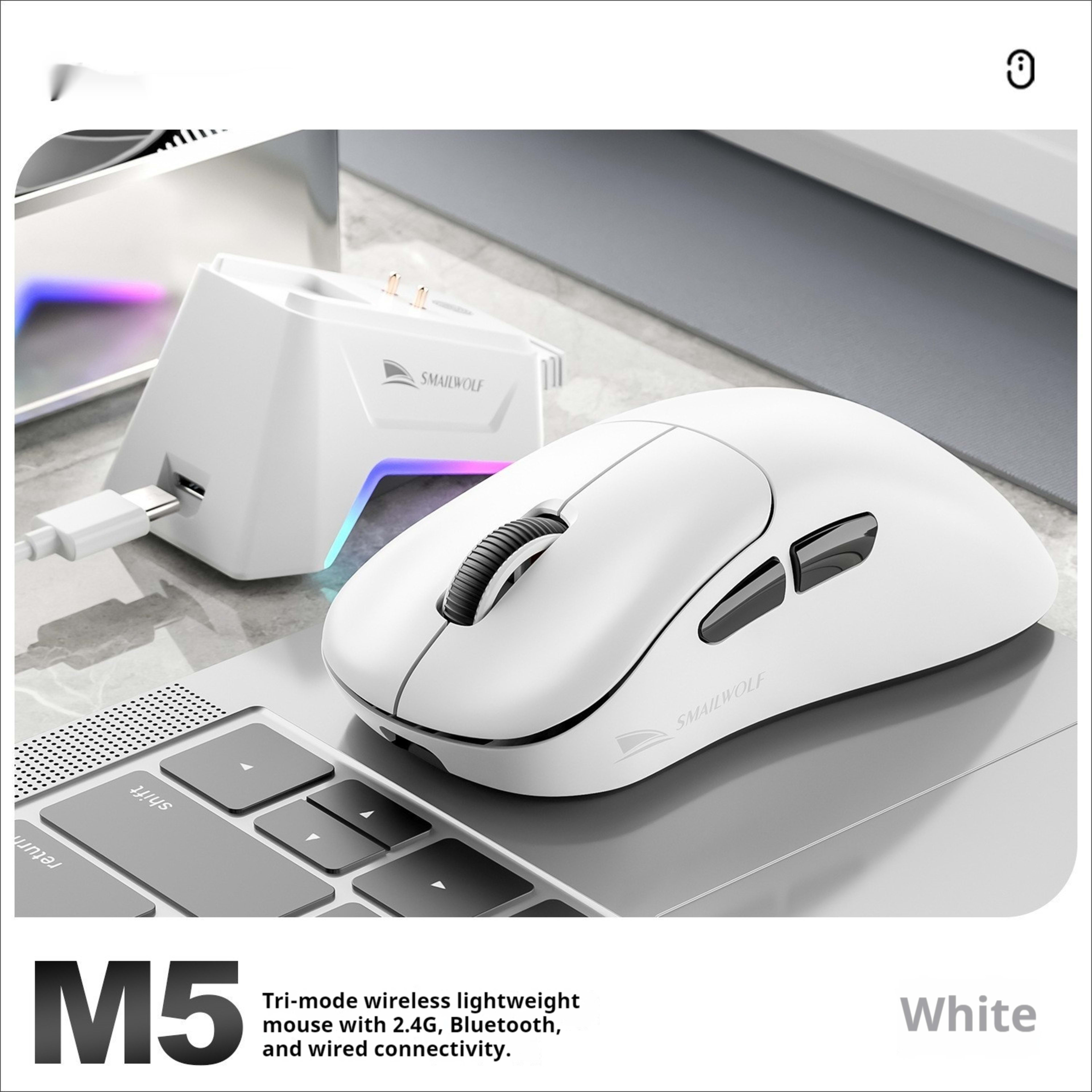 Wireless Bluetooth Mouse For Desktops And Laptops 3