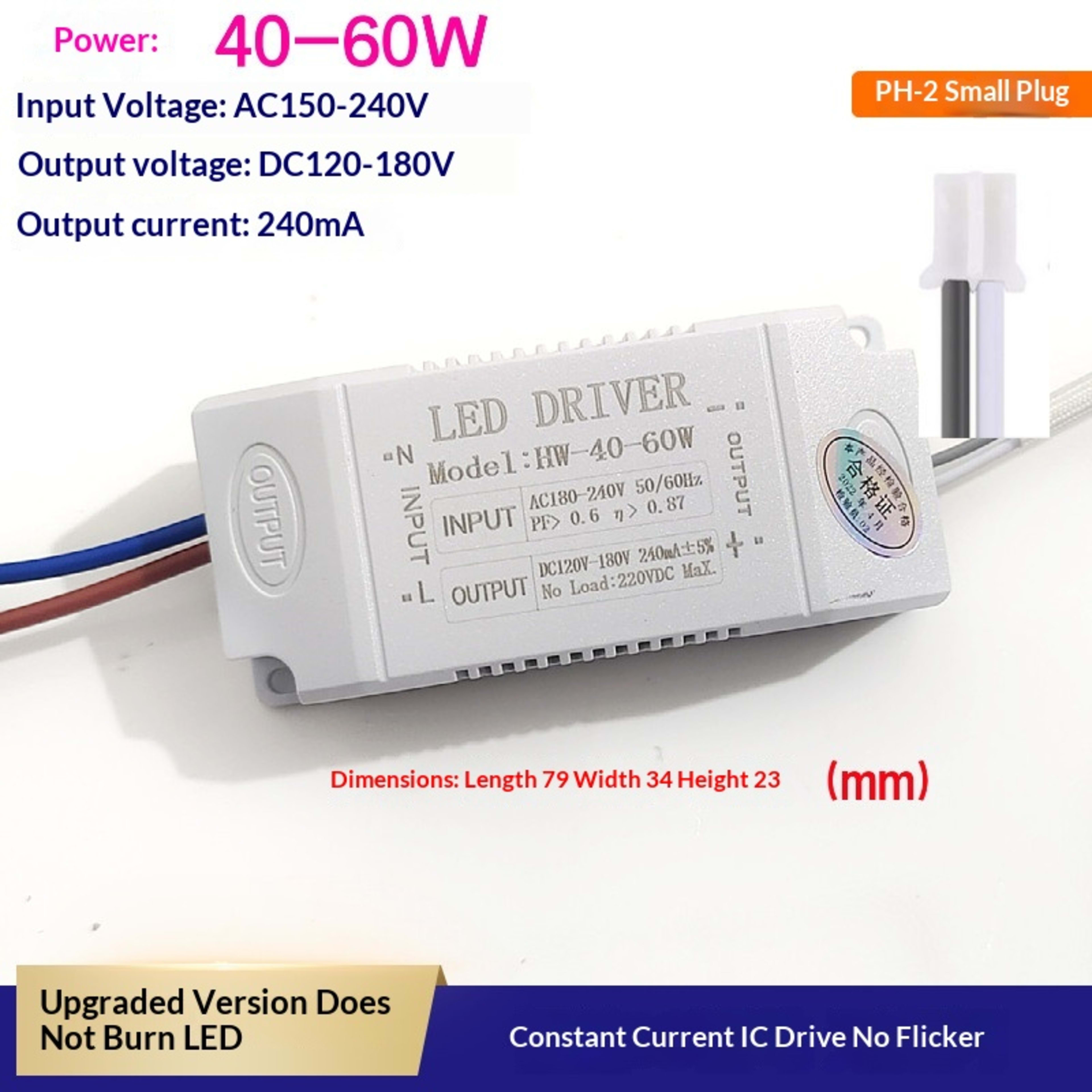 LED Segmented Tri-color Dimmable Crystal Lamp, Constant Current Transformer Lamp Accessories, Rectifier. 13