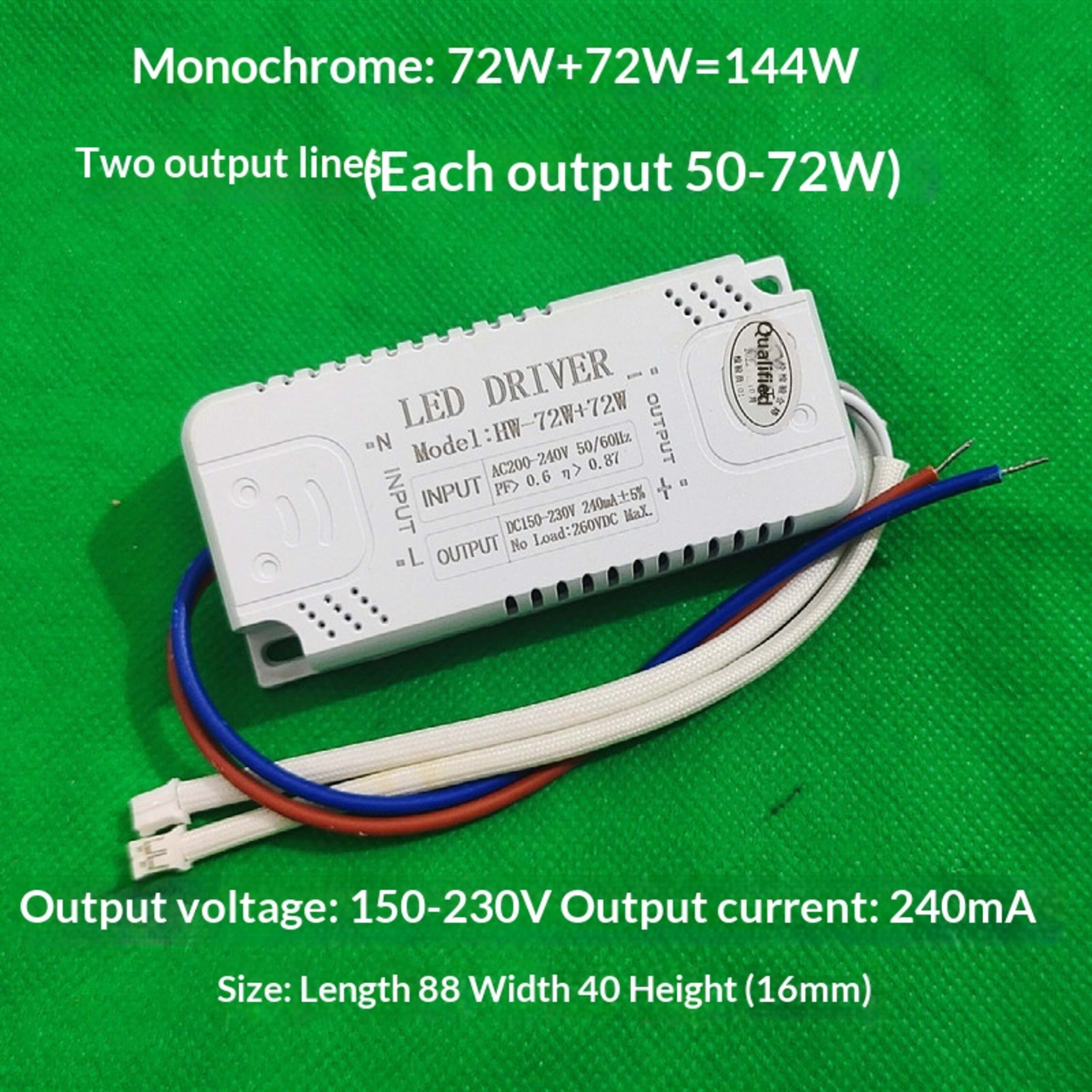 LED Segmented Tri-color Dimmable Crystal Lamp, Constant Current Transformer Lamp Accessories, Rectifier. 21