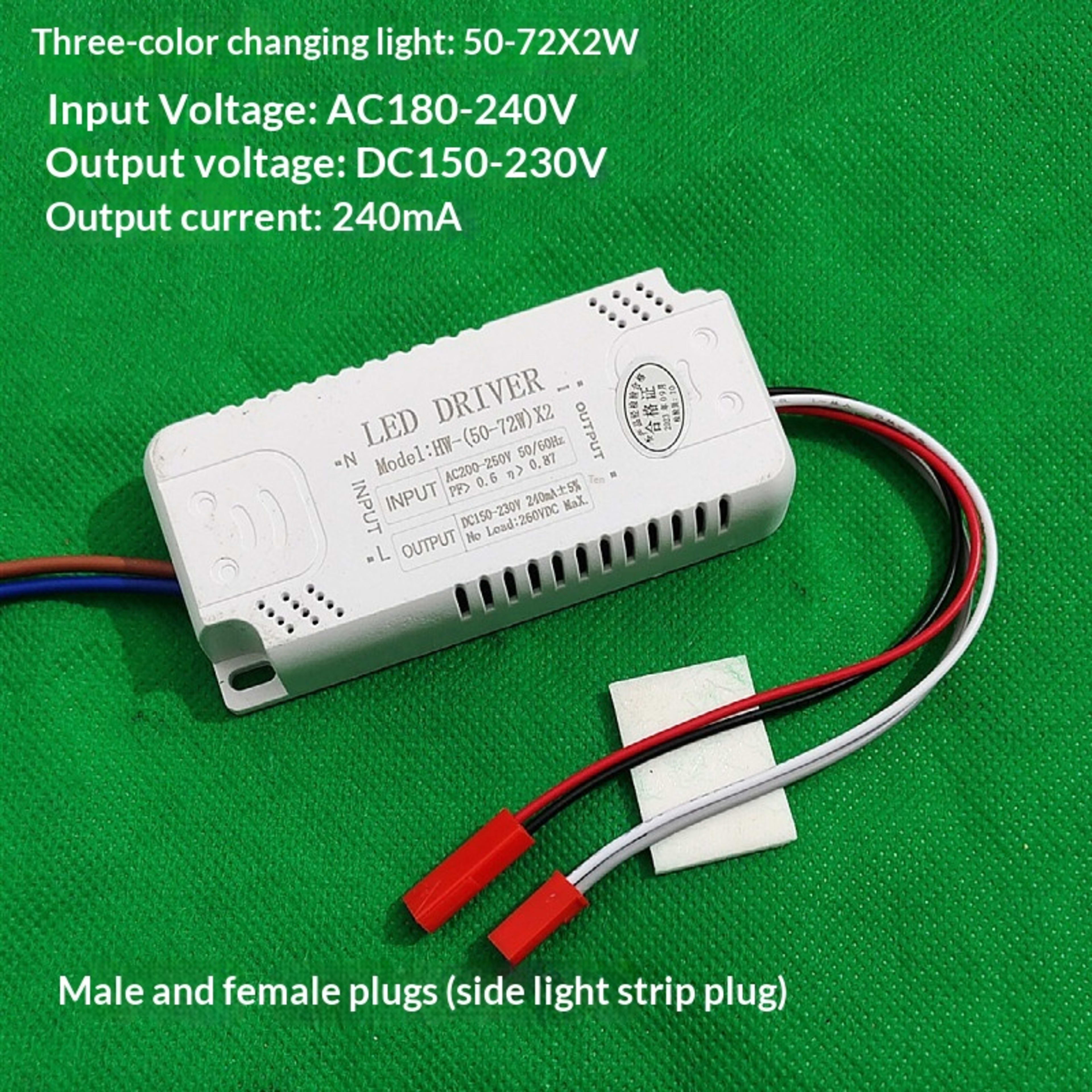 LED Segmented Tri-color Dimmable Crystal Lamp, Constant Current Transformer Lamp Accessories, Rectifier. 23