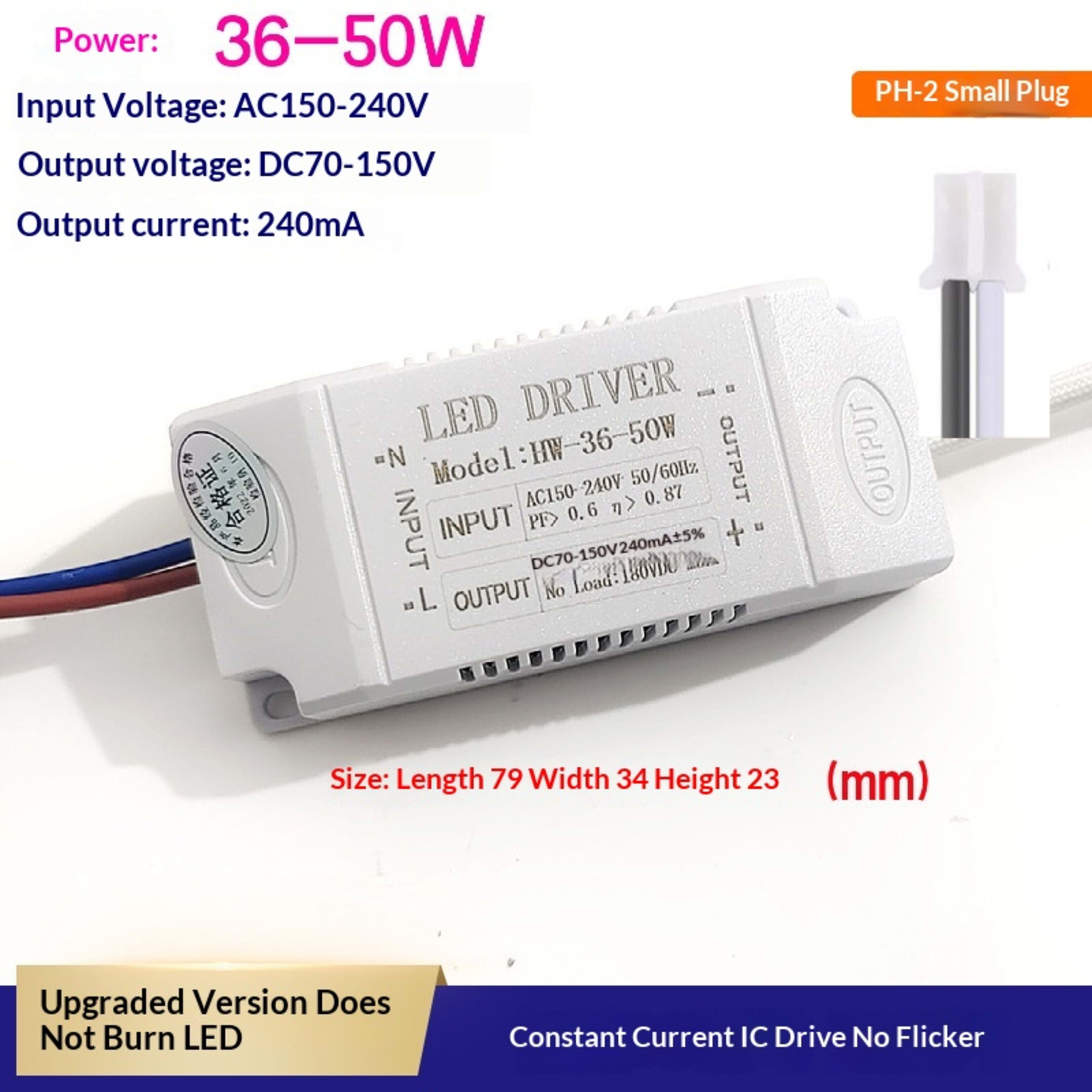 LED Segmented Tri-color Dimmable Crystal Lamp, Constant Current Transformer Lamp Accessories, Rectifier. 14