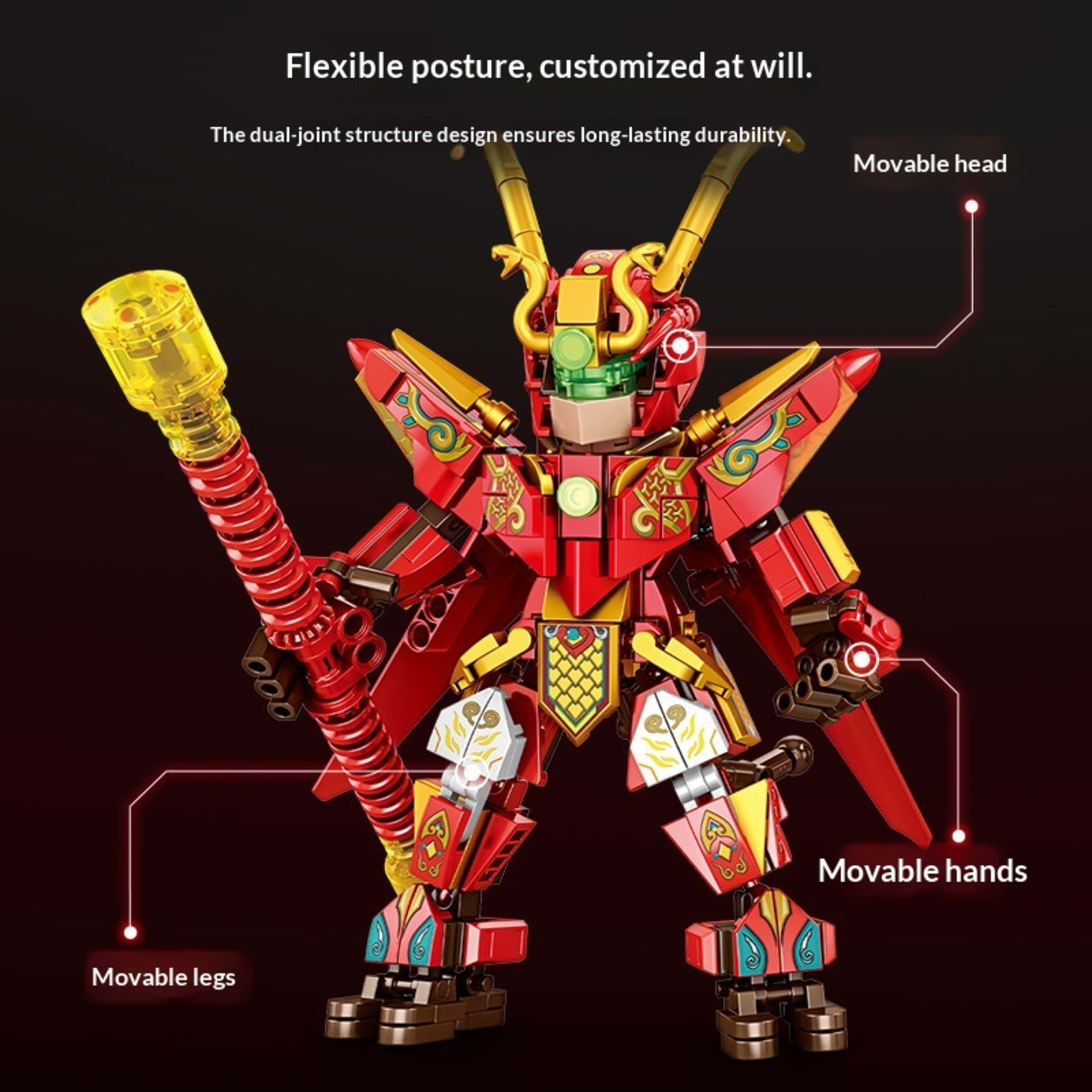 Building-block Assembled Robot Educational Toy For Boys Birthday Gift 7