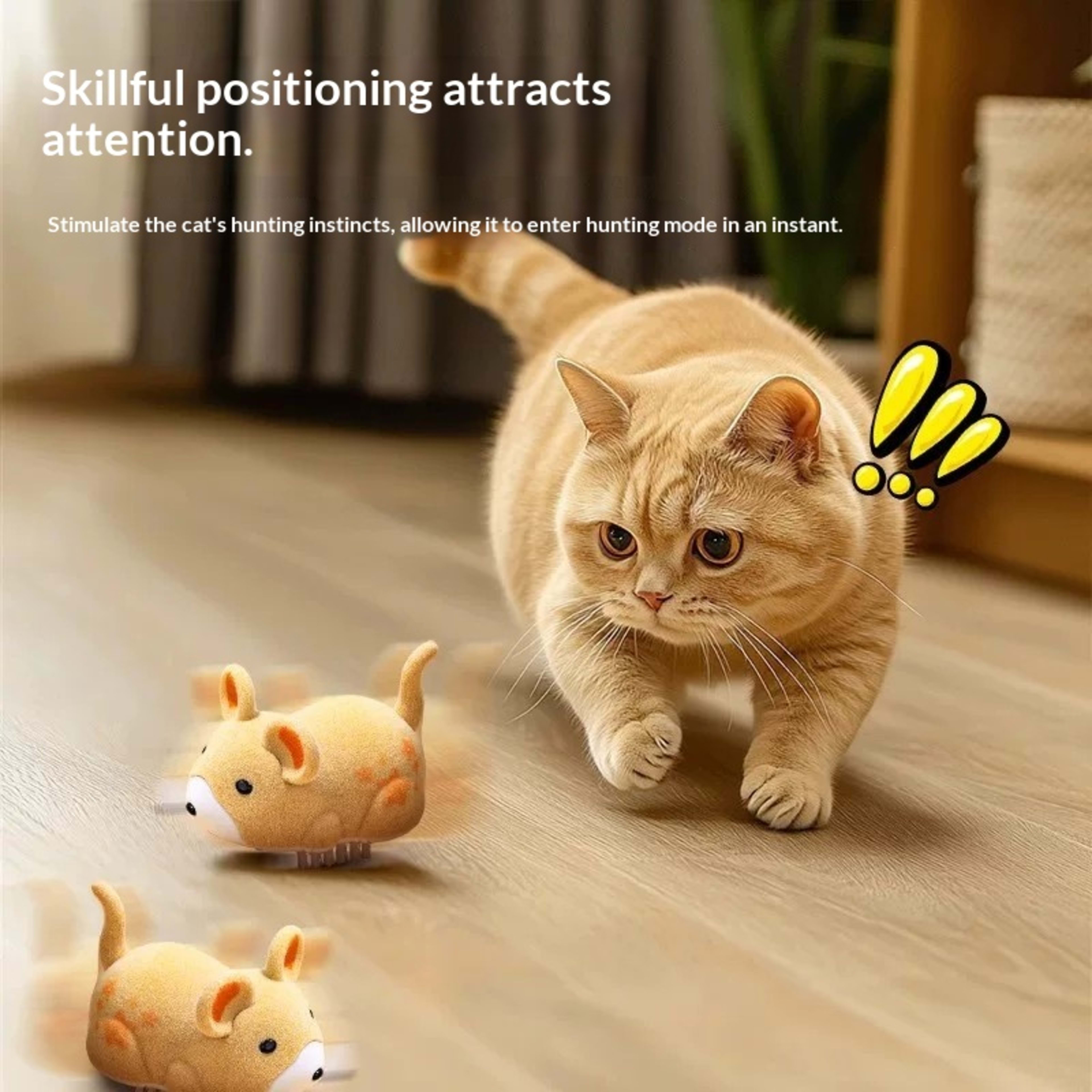 Cat Toy, Simulated Electric Hamster Pet Toy 7