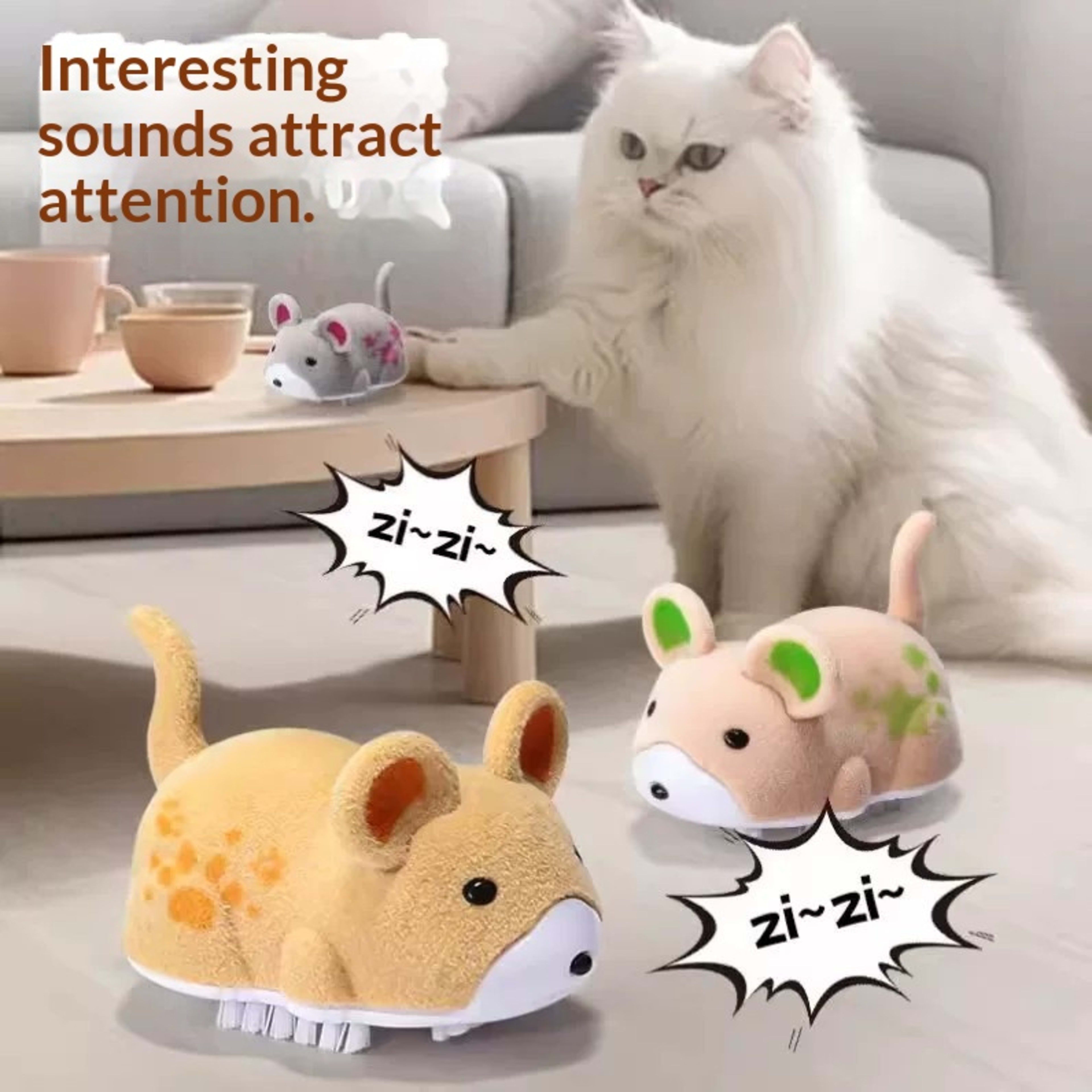 Cat Toy, Simulated Electric Hamster Pet Toy 6
