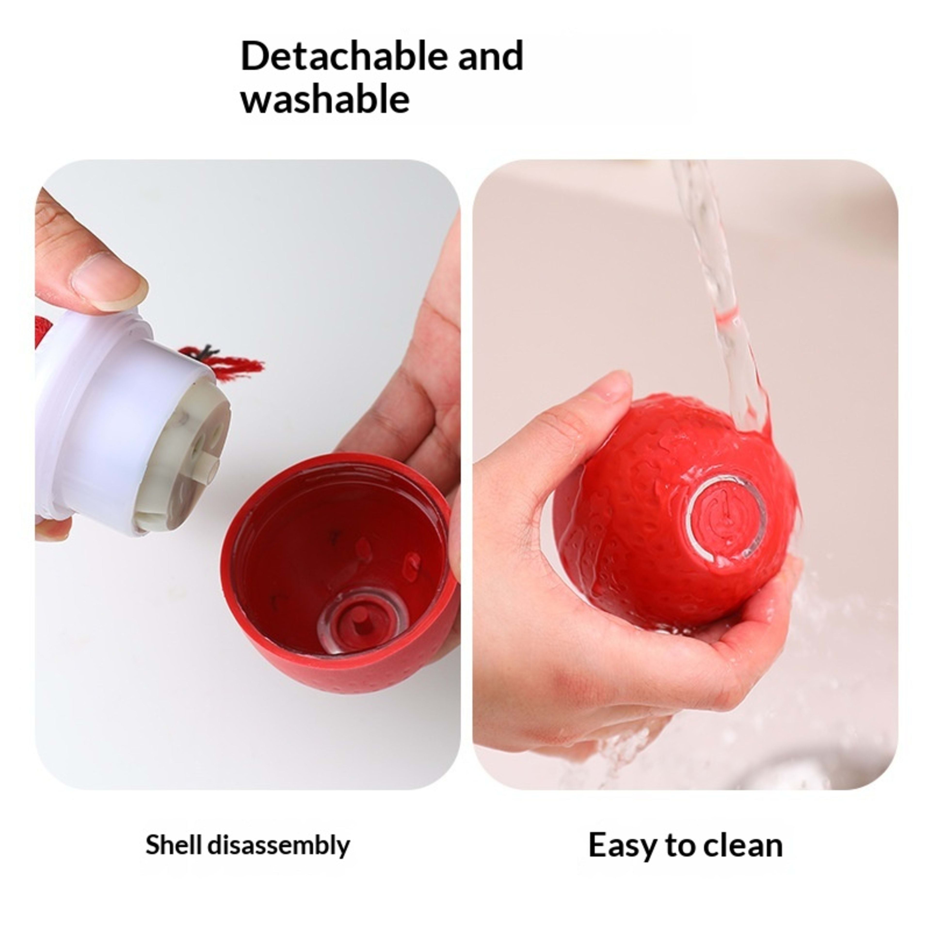 Nip-resistant Dog Ball Teething And Sound-making Toy 5