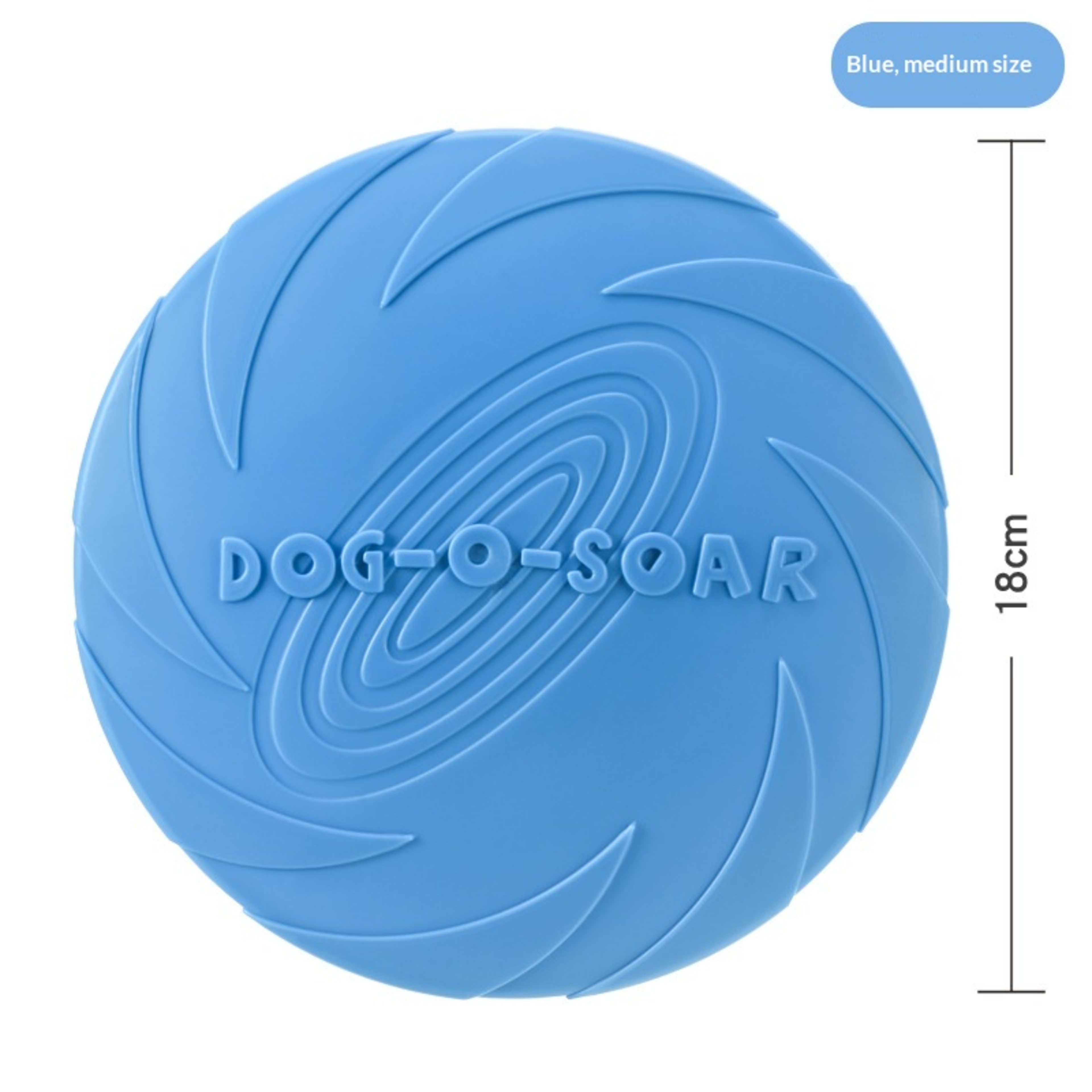 Pet Dog Bite-Resistant Training Flying Disc Fetch Toy 8