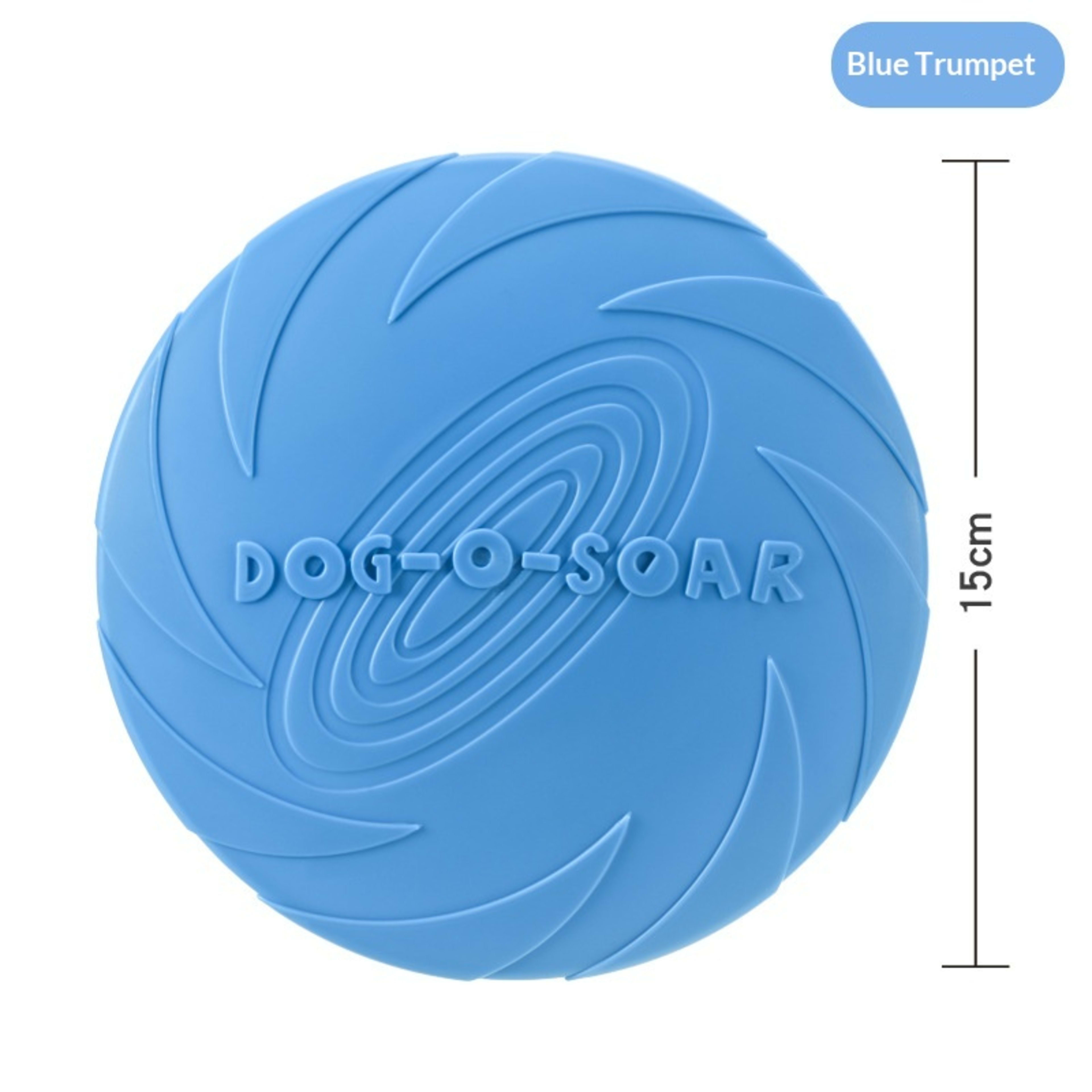 Pet Dog Bite-Resistant Training Flying Disc Fetch Toy