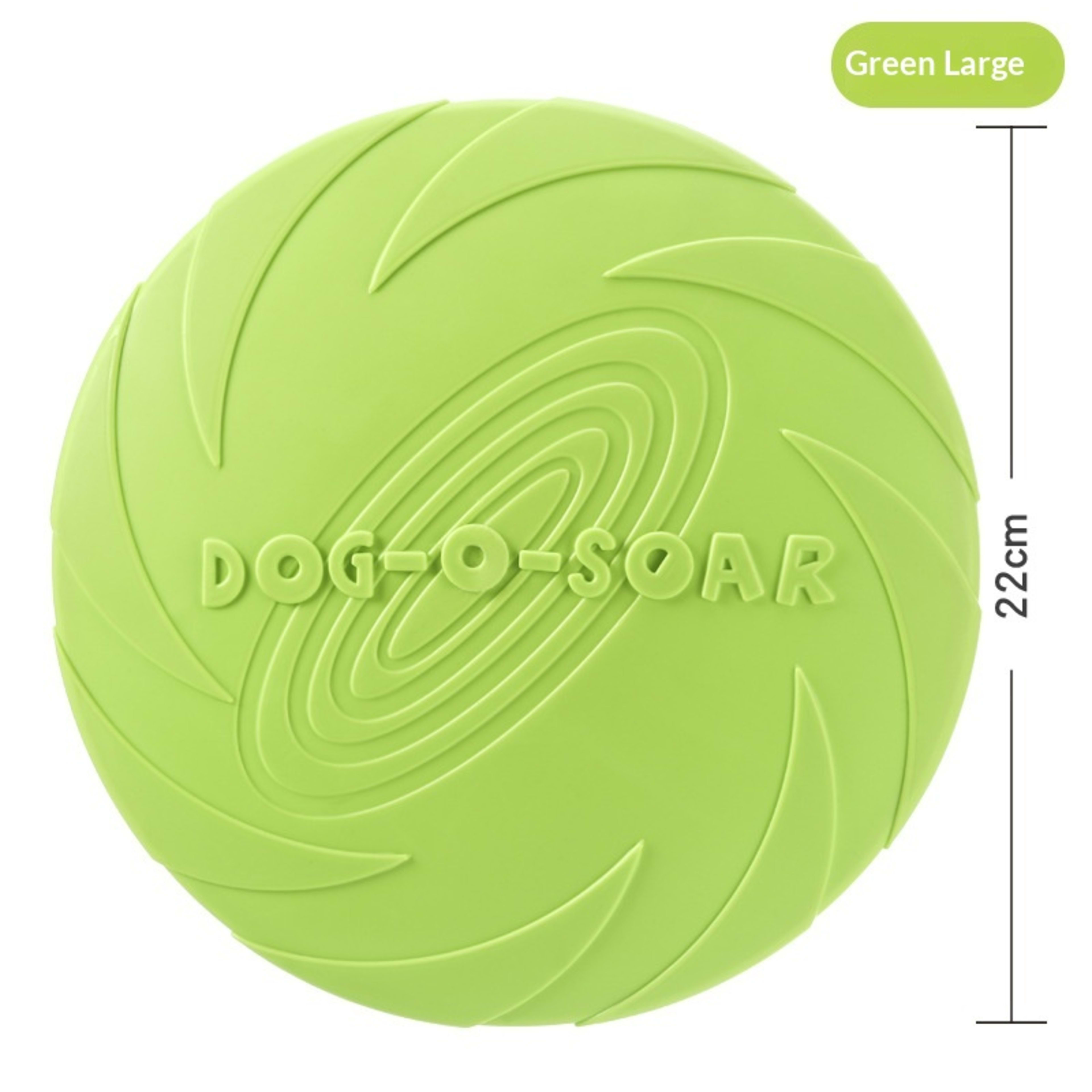 Pet Dog Bite-Resistant Training Flying Disc Fetch Toy 4