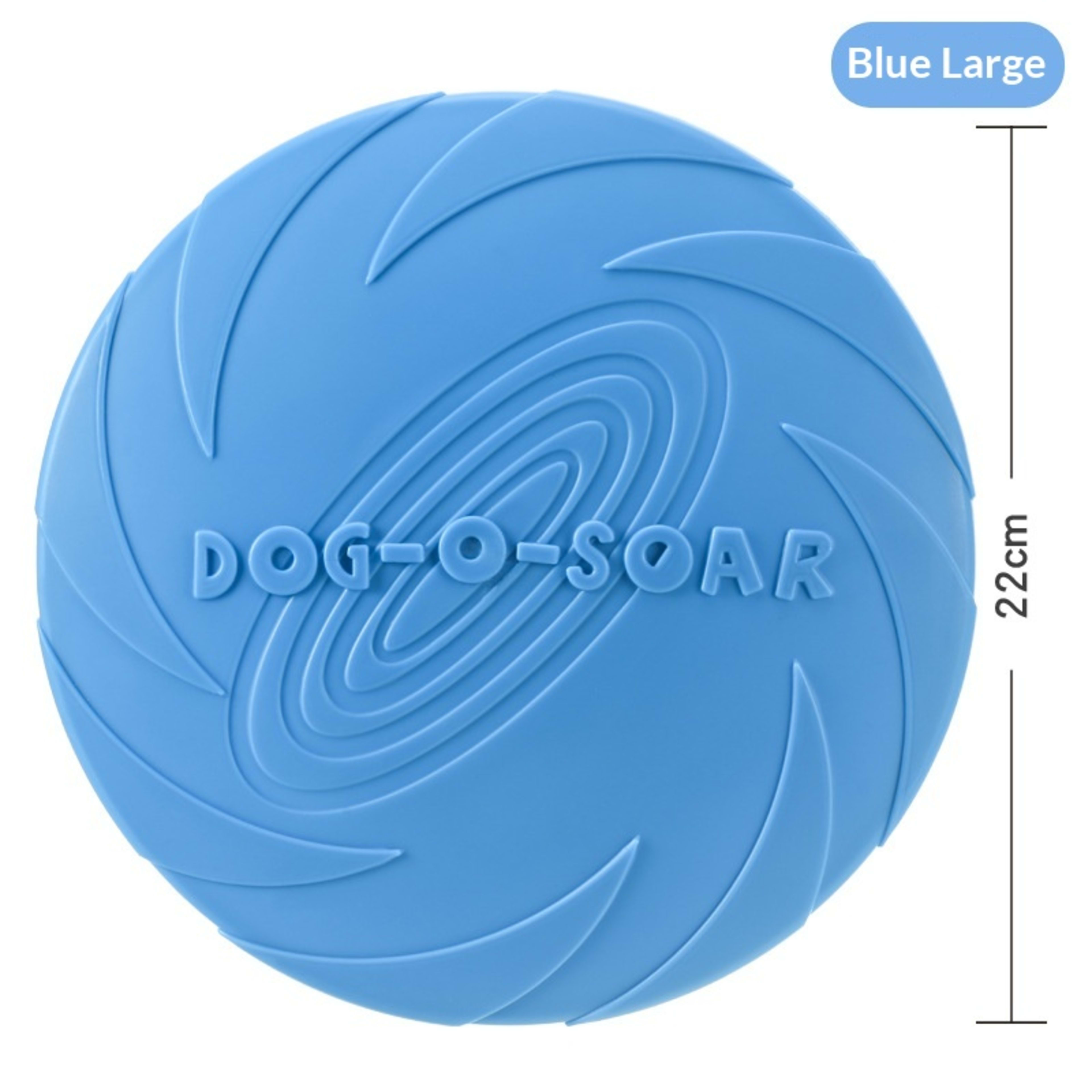 Pet Dog Bite-Resistant Training Flying Disc Fetch Toy 9