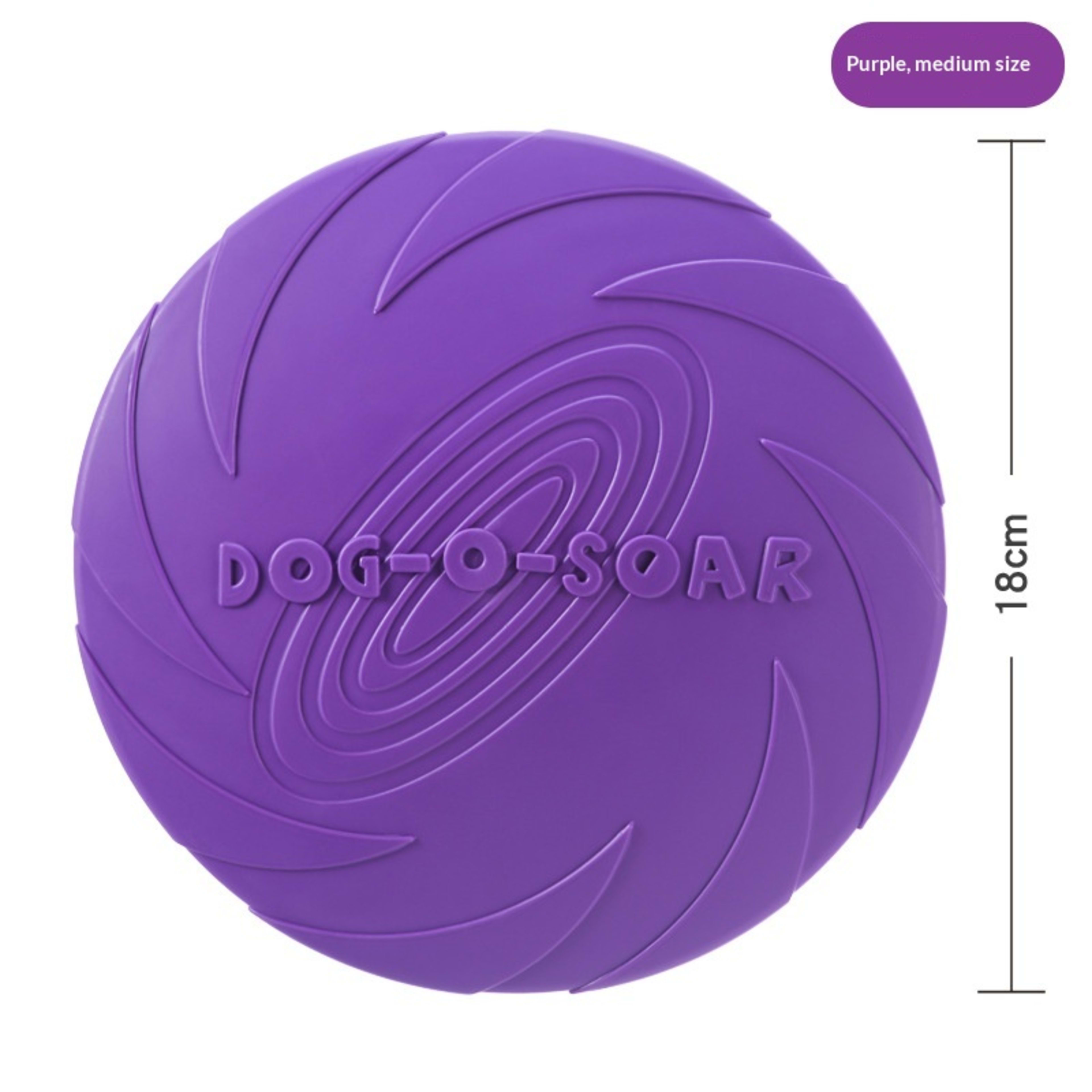 Pet Dog Bite-Resistant Training Flying Disc Fetch Toy 10