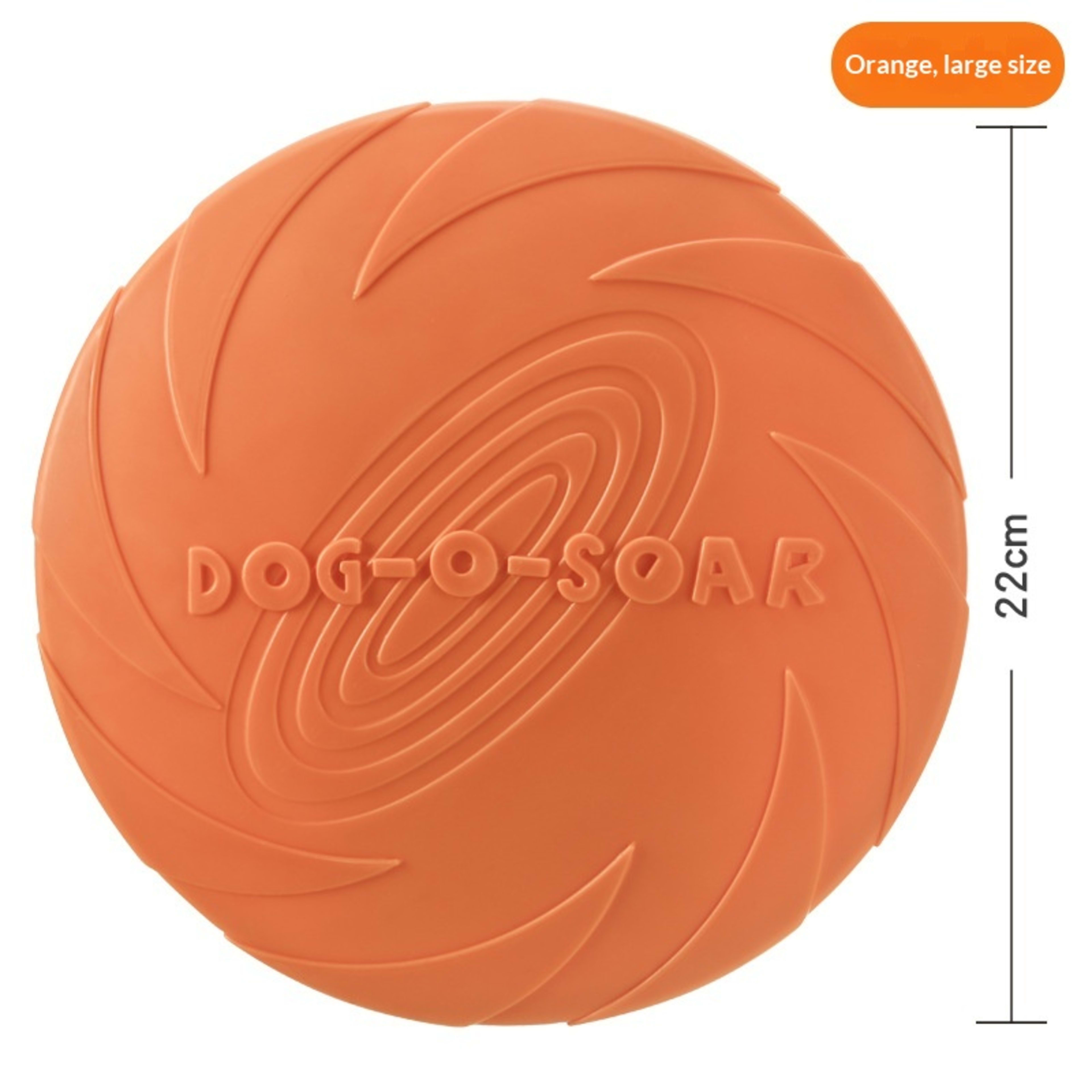 Pet Dog Bite-Resistant Training Flying Disc Fetch Toy 19
