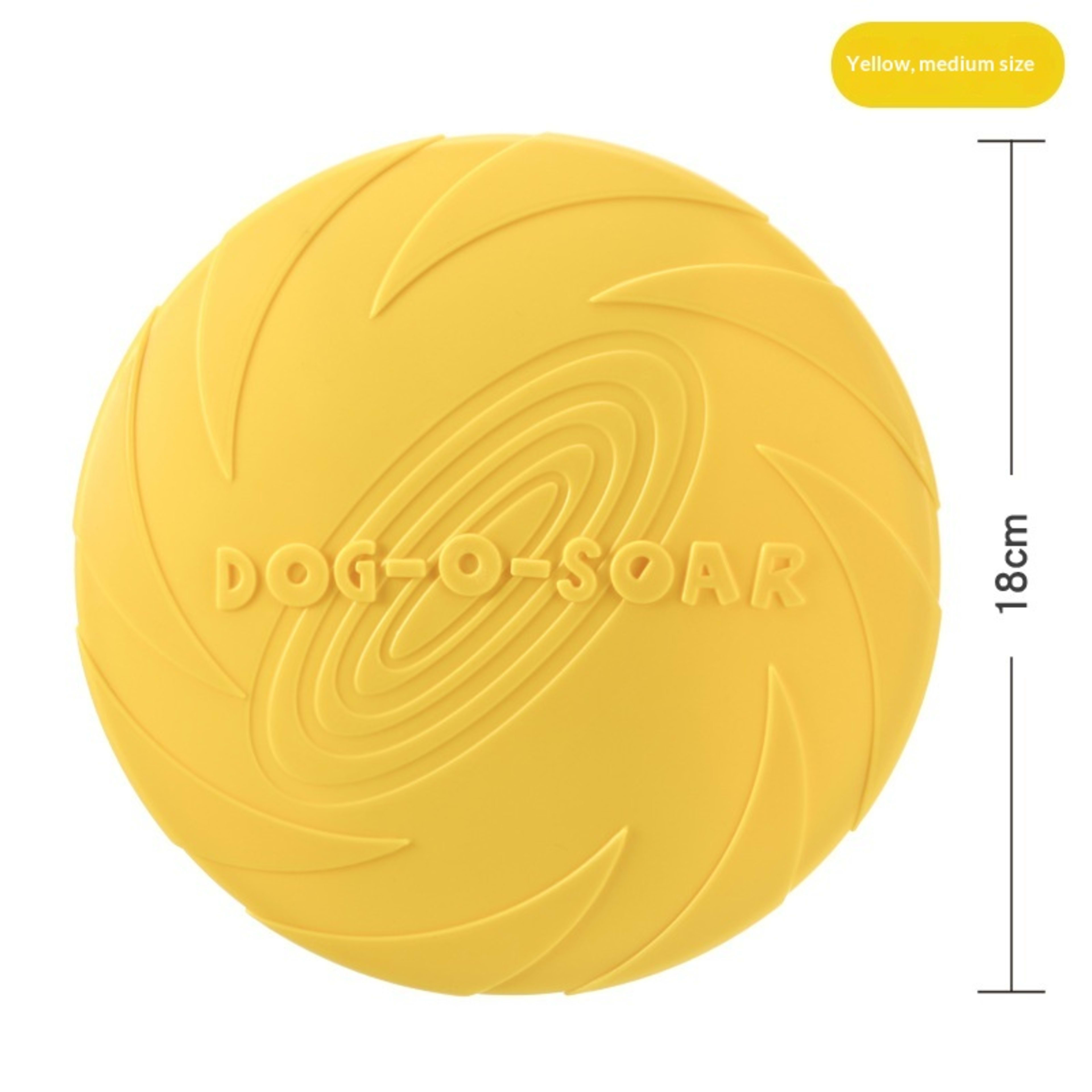 Pet Dog Bite-Resistant Training Flying Disc Fetch Toy 12