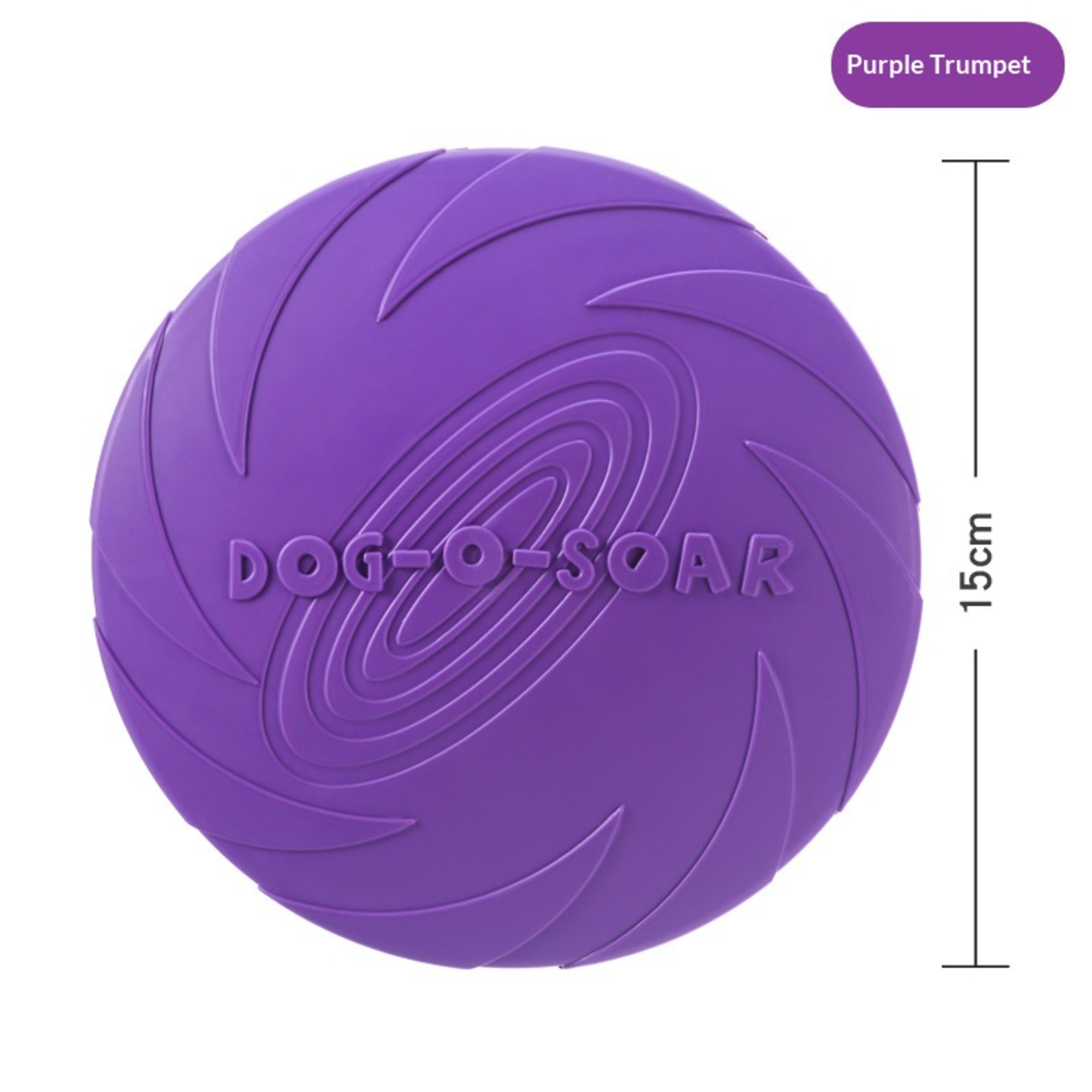 Pet Dog Bite-Resistant Training Flying Disc Fetch Toy 15