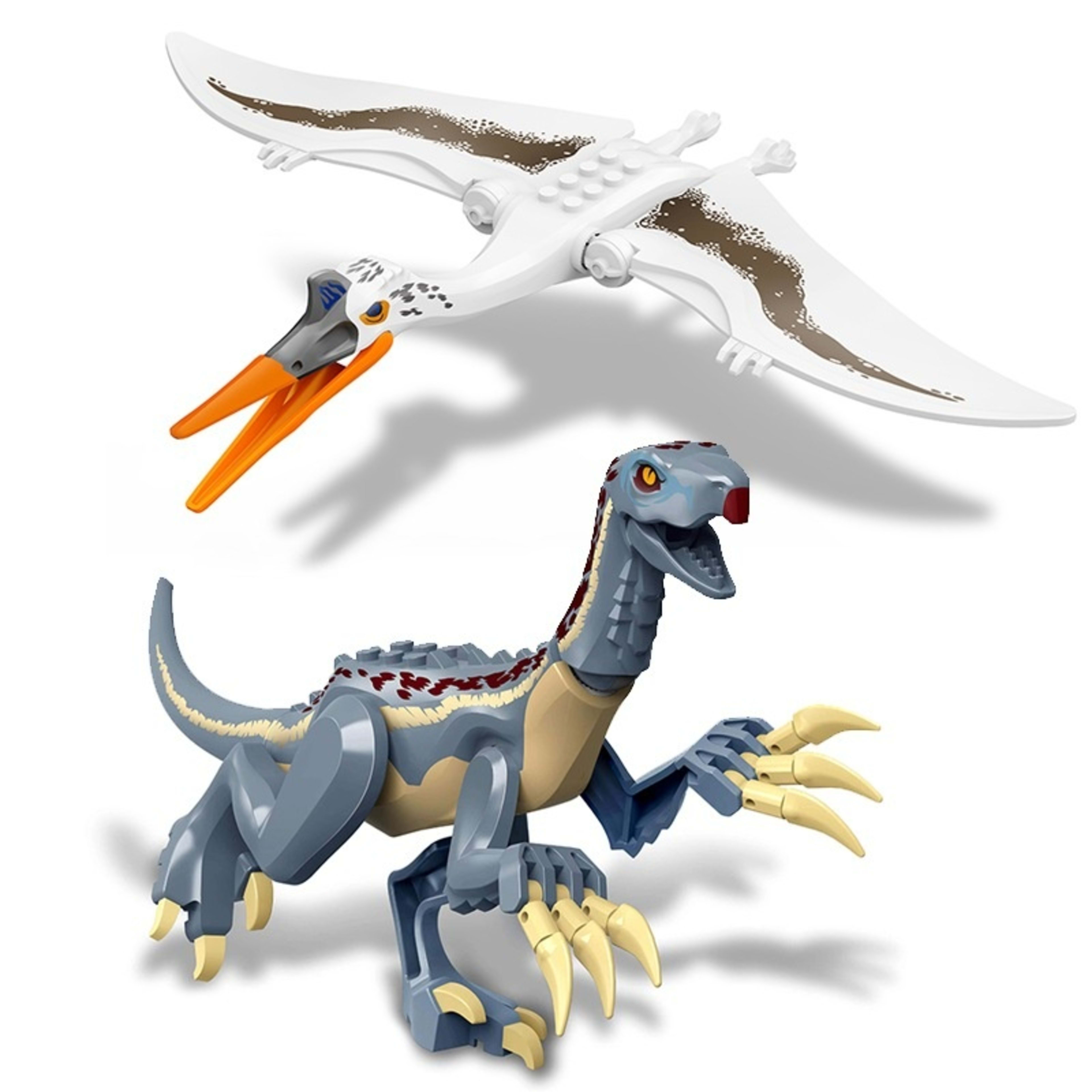 Therizinosaurus Dinosaur Model Childrens Building Block Toy 3
