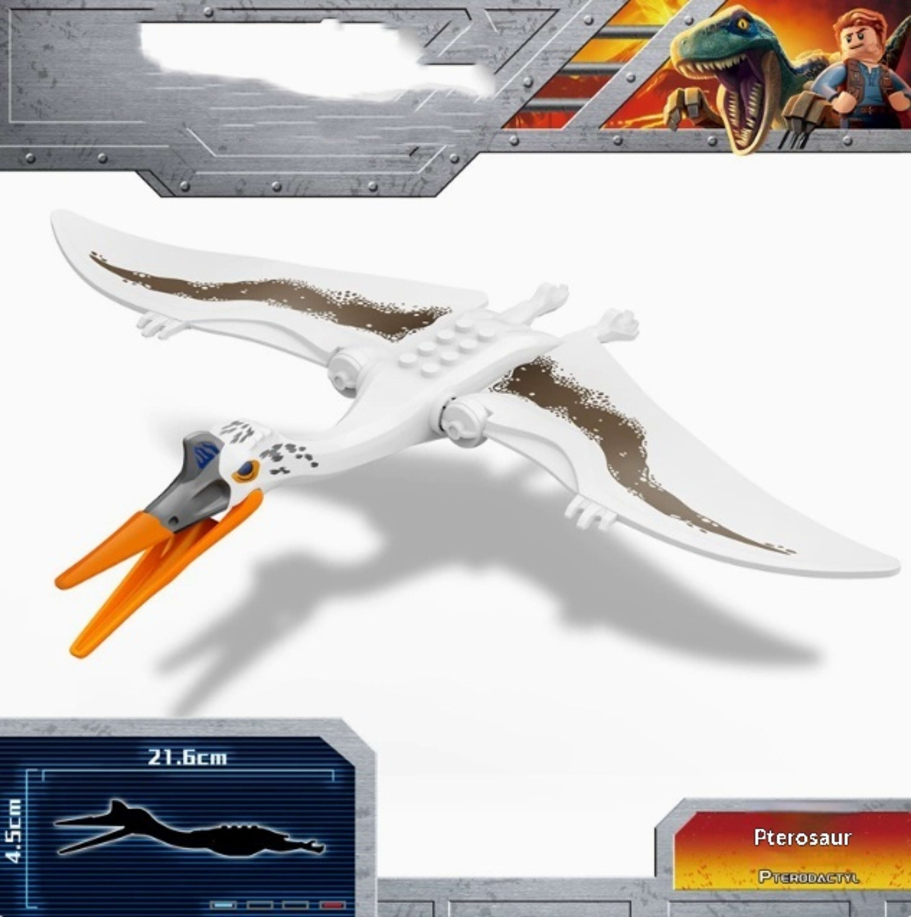 Therizinosaurus Dinosaur Model Childrens Building Block Toy 2