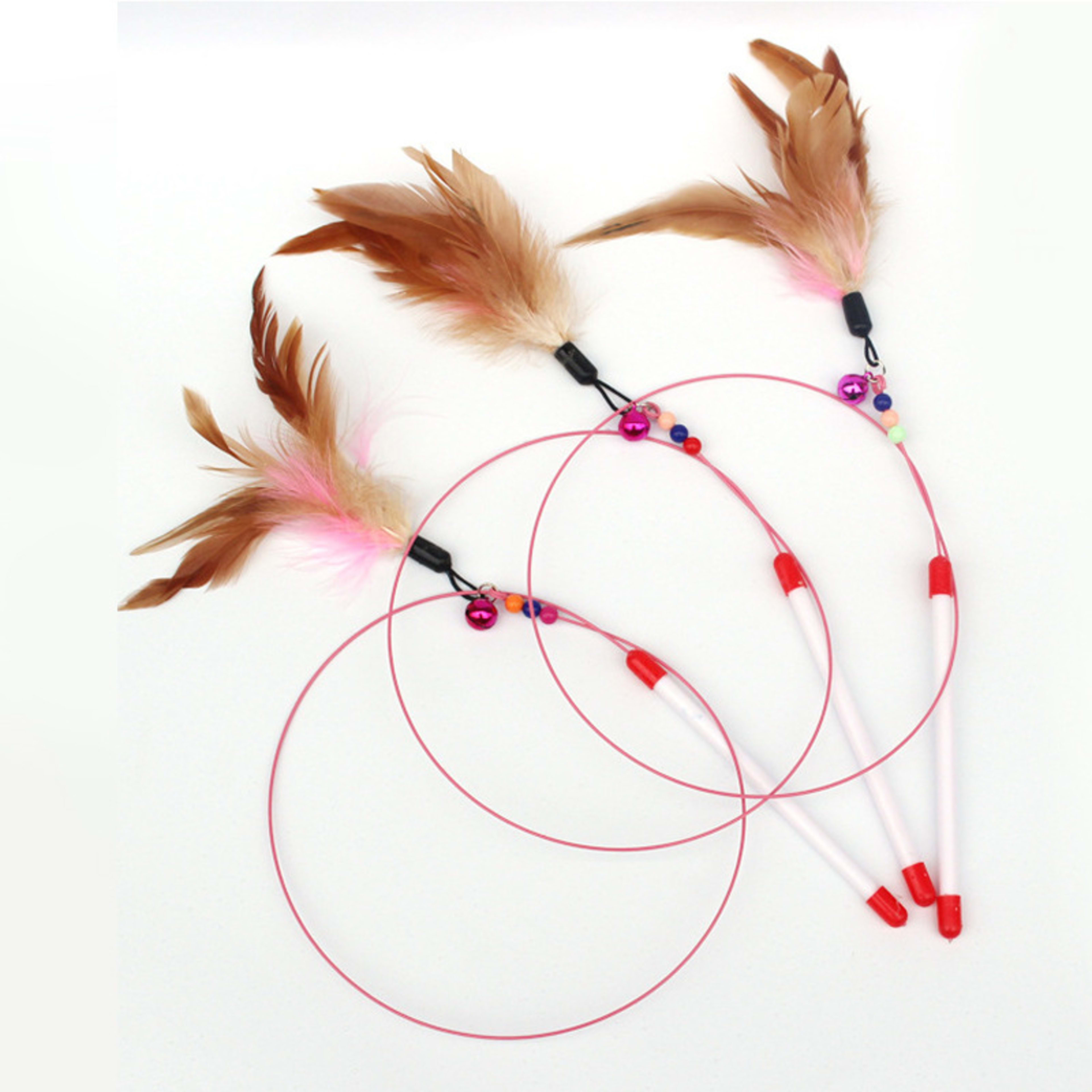 Self-entertaining Bite-resistant Cat Teaser Wand Toy 4