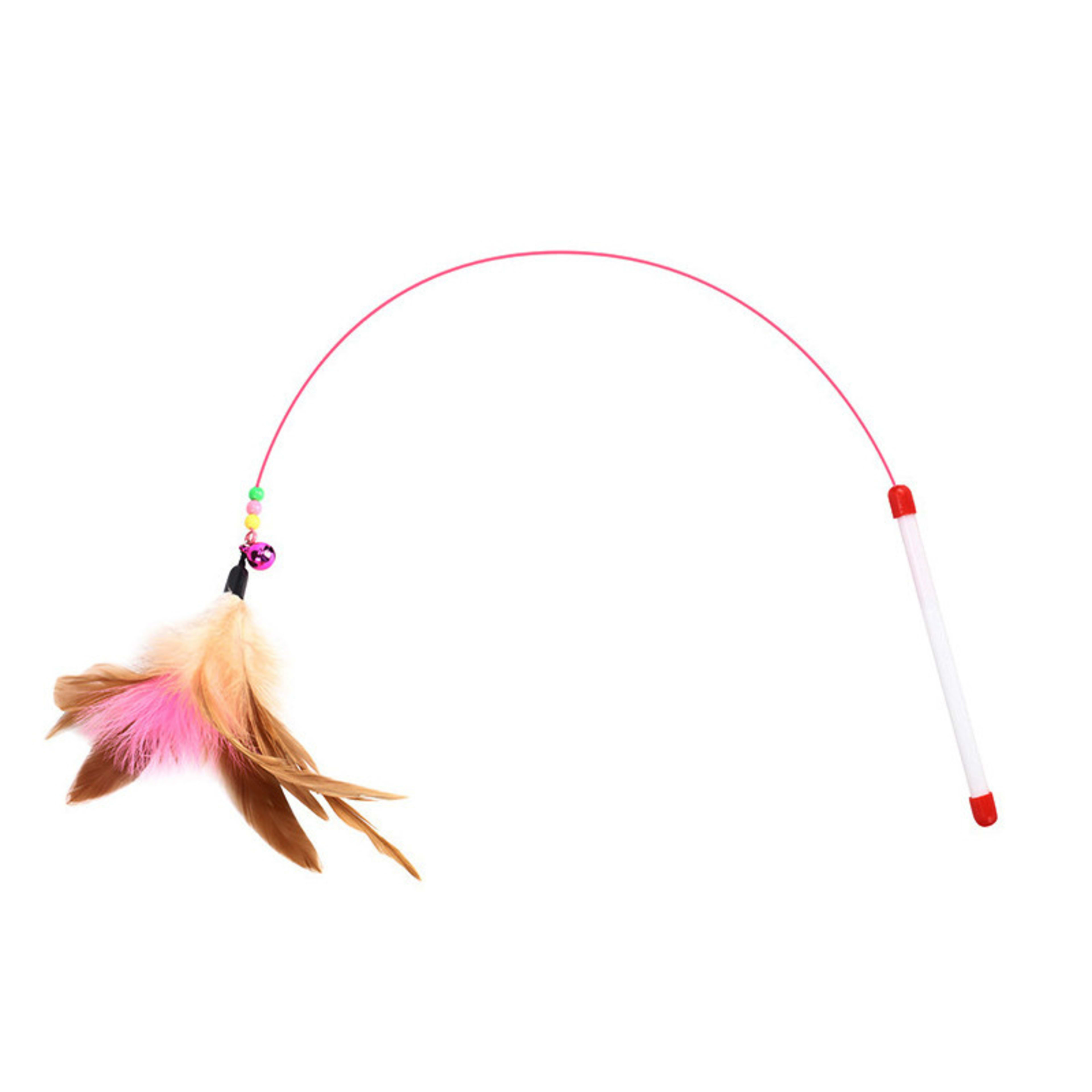 Self-entertaining Bite-resistant Cat Teaser Wand Toy