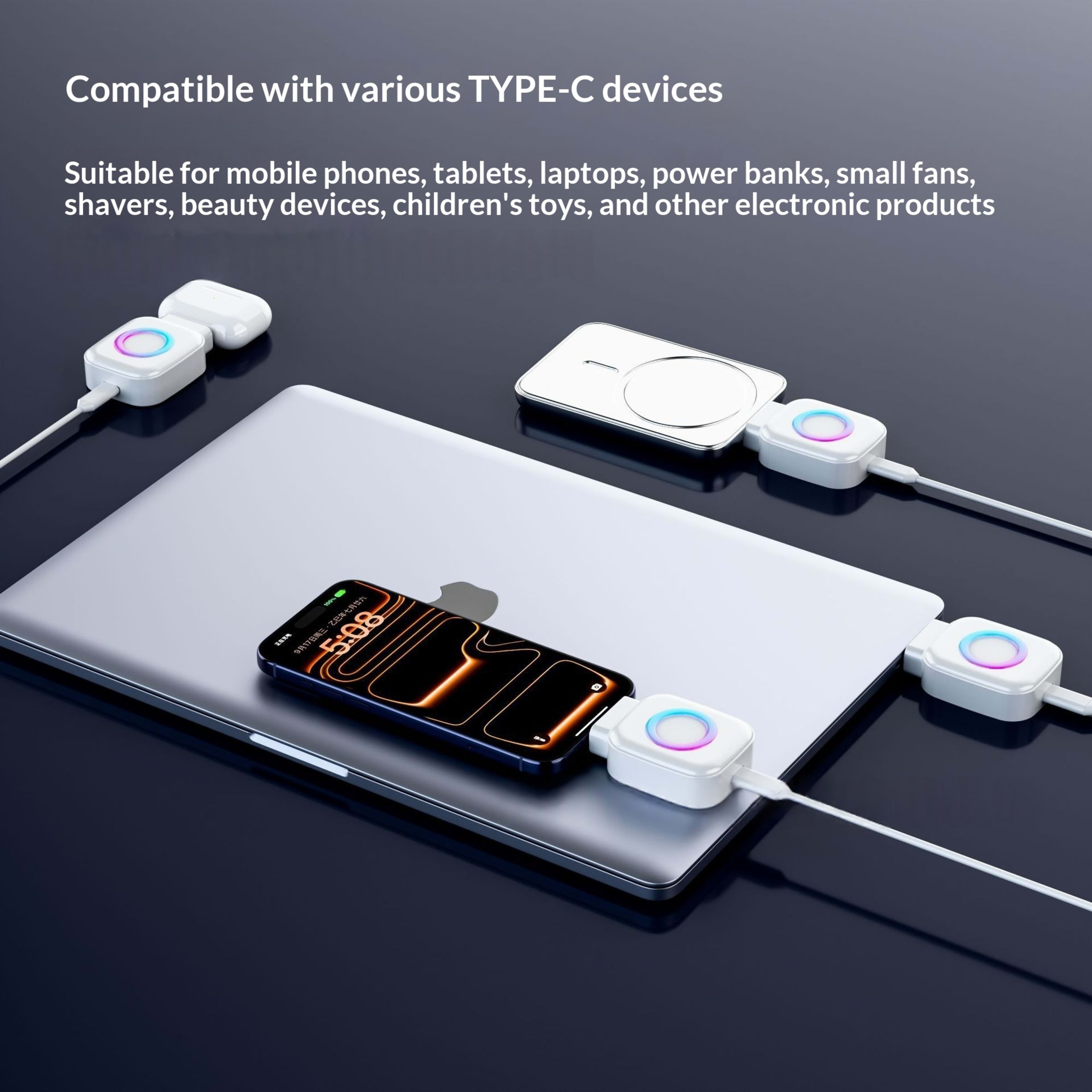 Smart Splitter Fast Charging Automatic Power-offSafe Charging