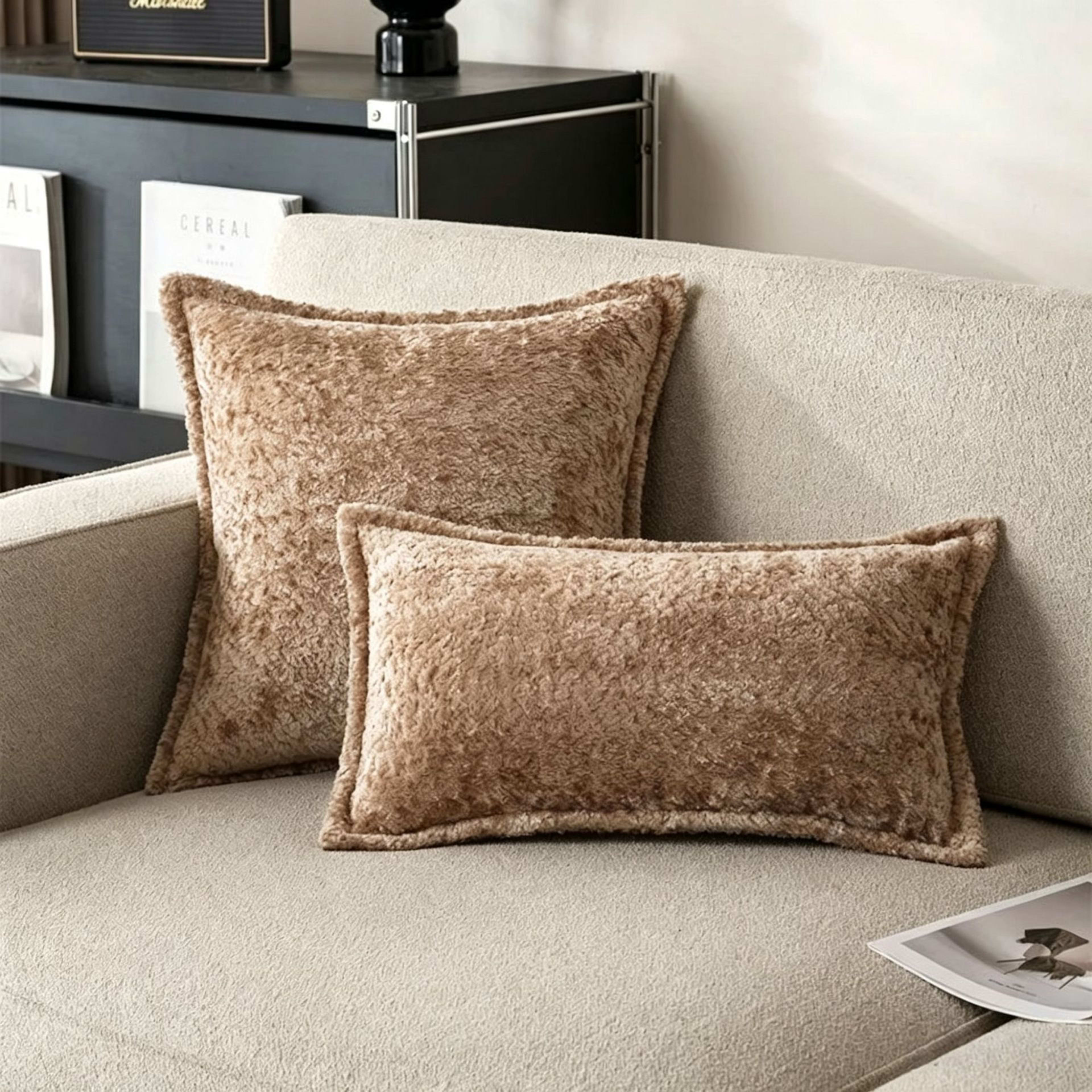 Modern Minimalist Chenille Pillow Cover