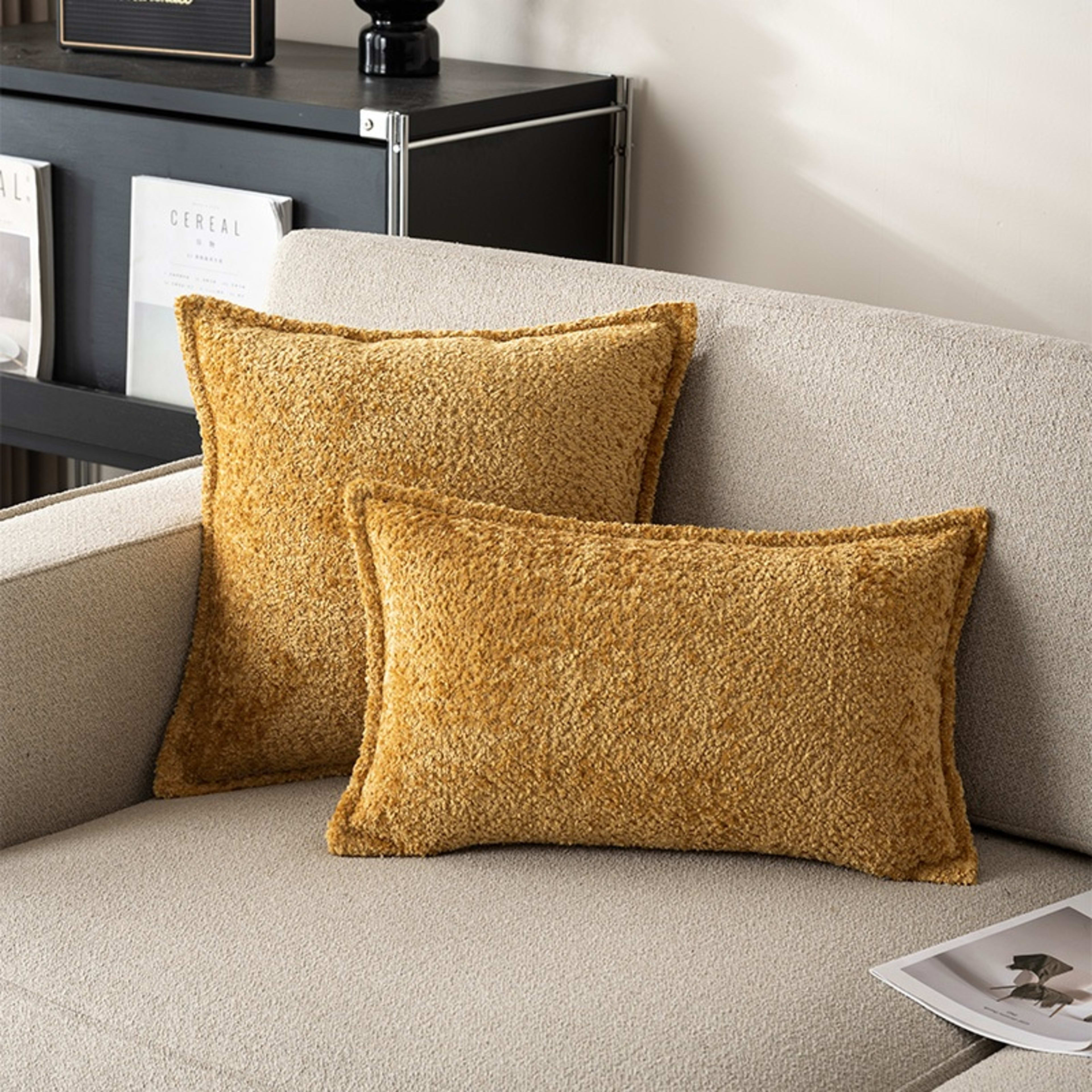 Modern Minimalist Chenille Pillow Cover 5