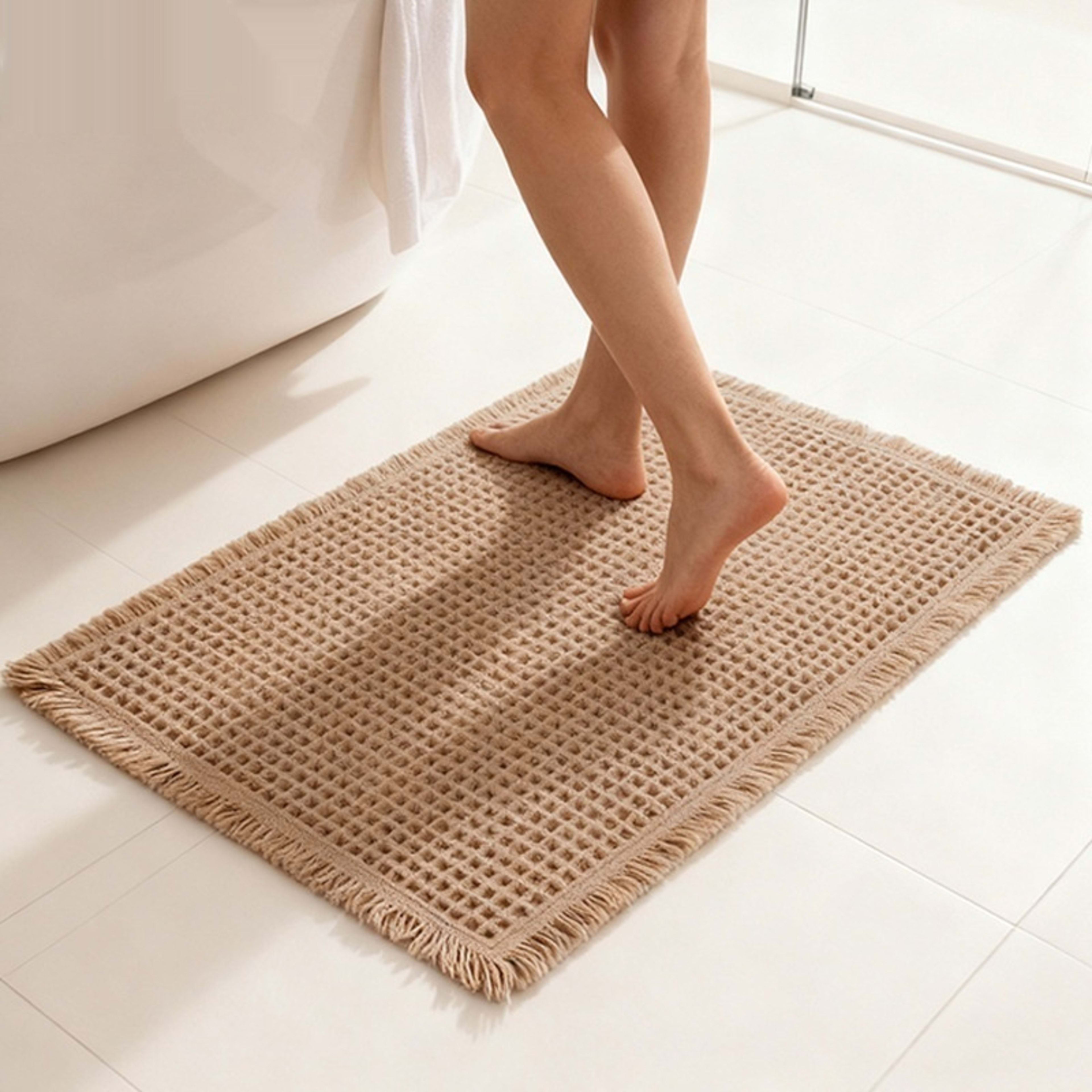 Non-slip Waffle-textured Quick-drying Doormat