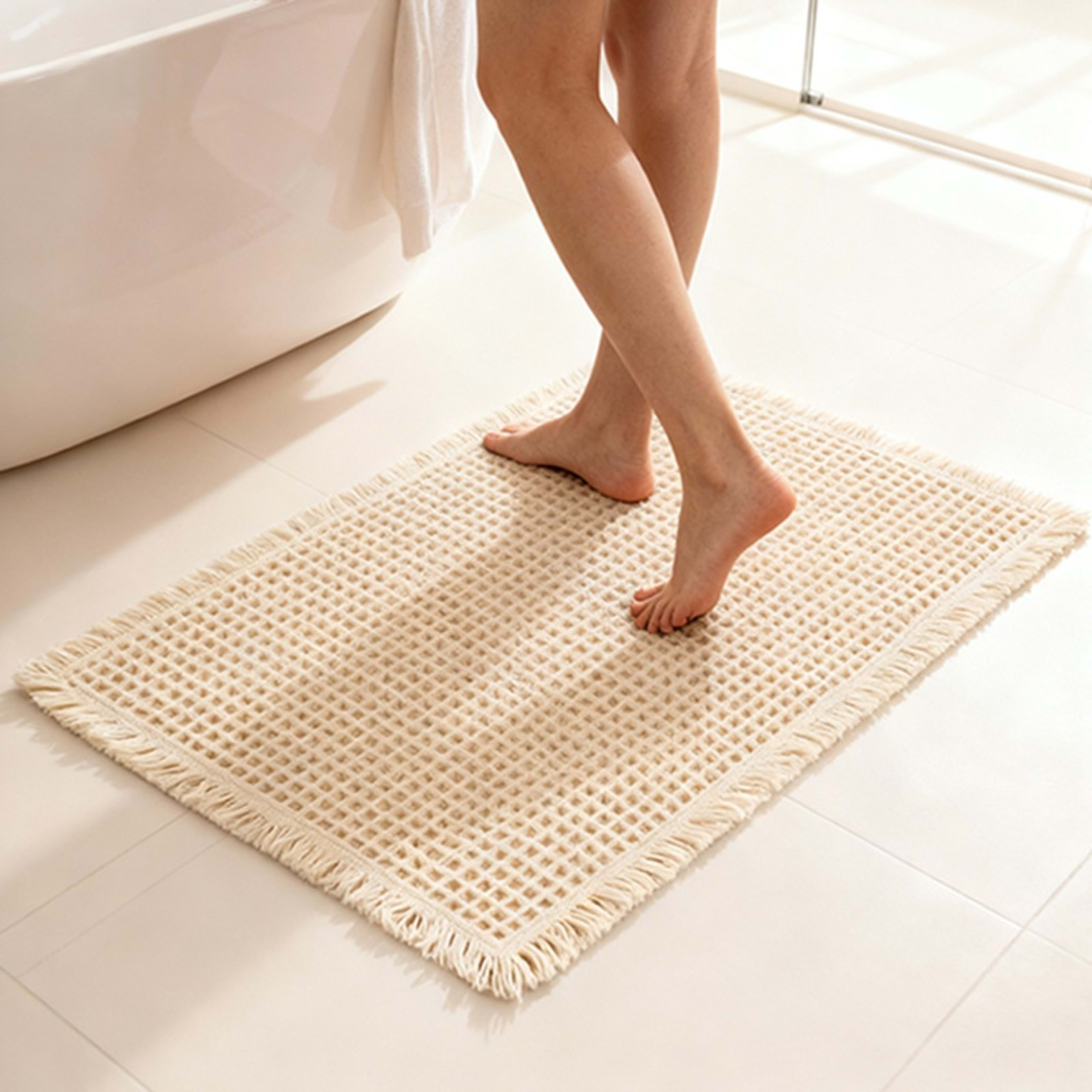 Non-slip Waffle-textured Quick-drying Doormat 6