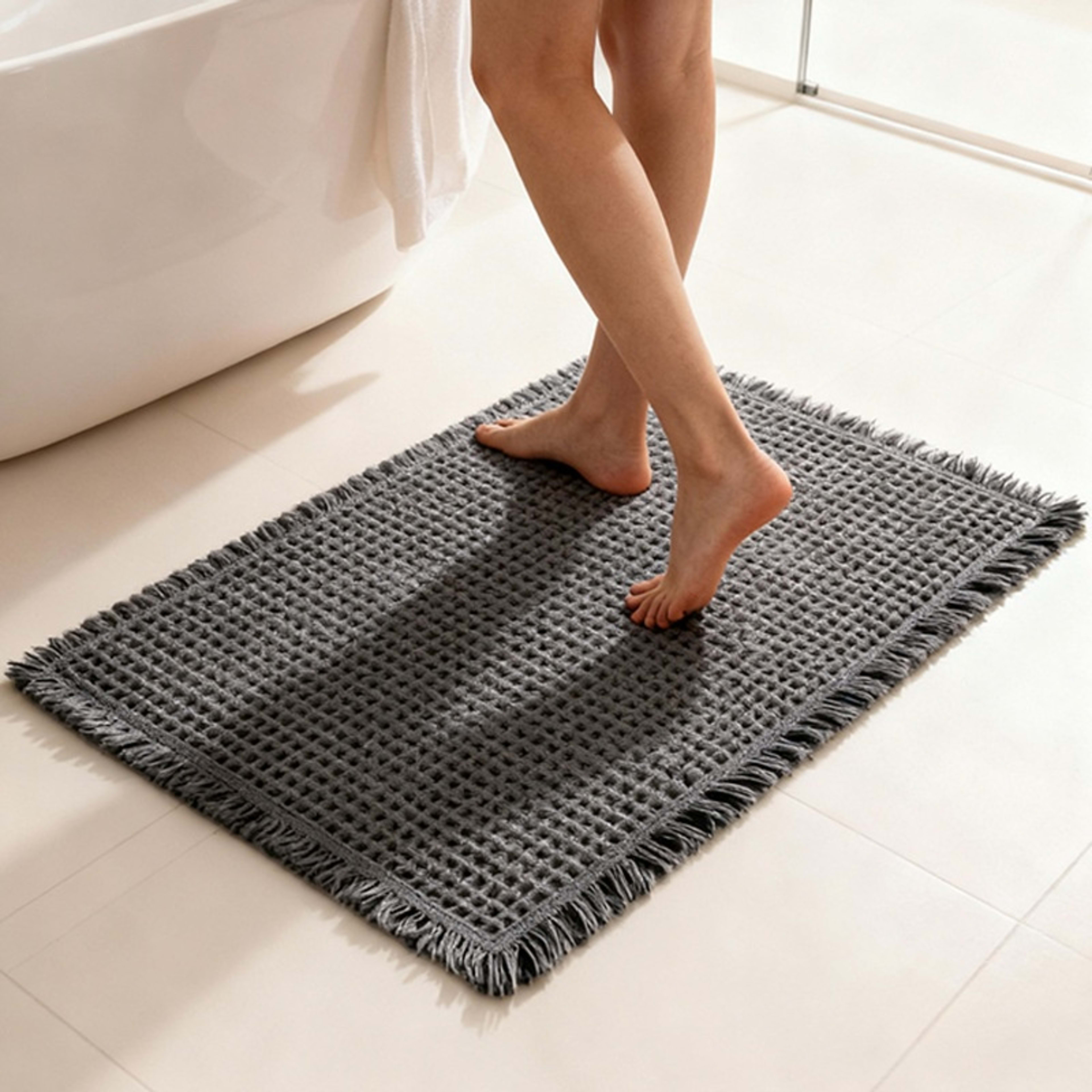 Non-slip Waffle-textured Quick-drying Doormat 2
