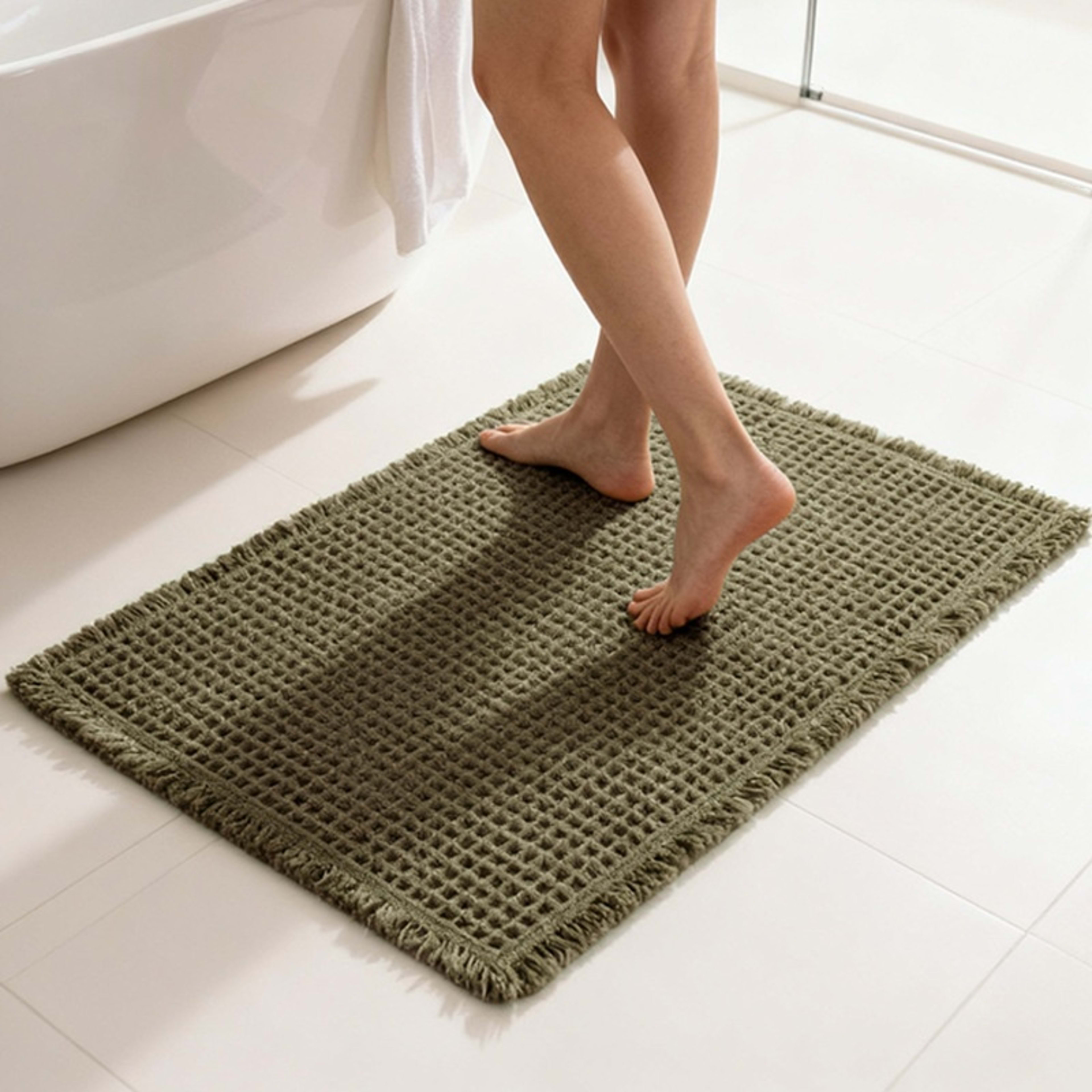 Non-slip Waffle-textured Quick-drying Doormat 8
