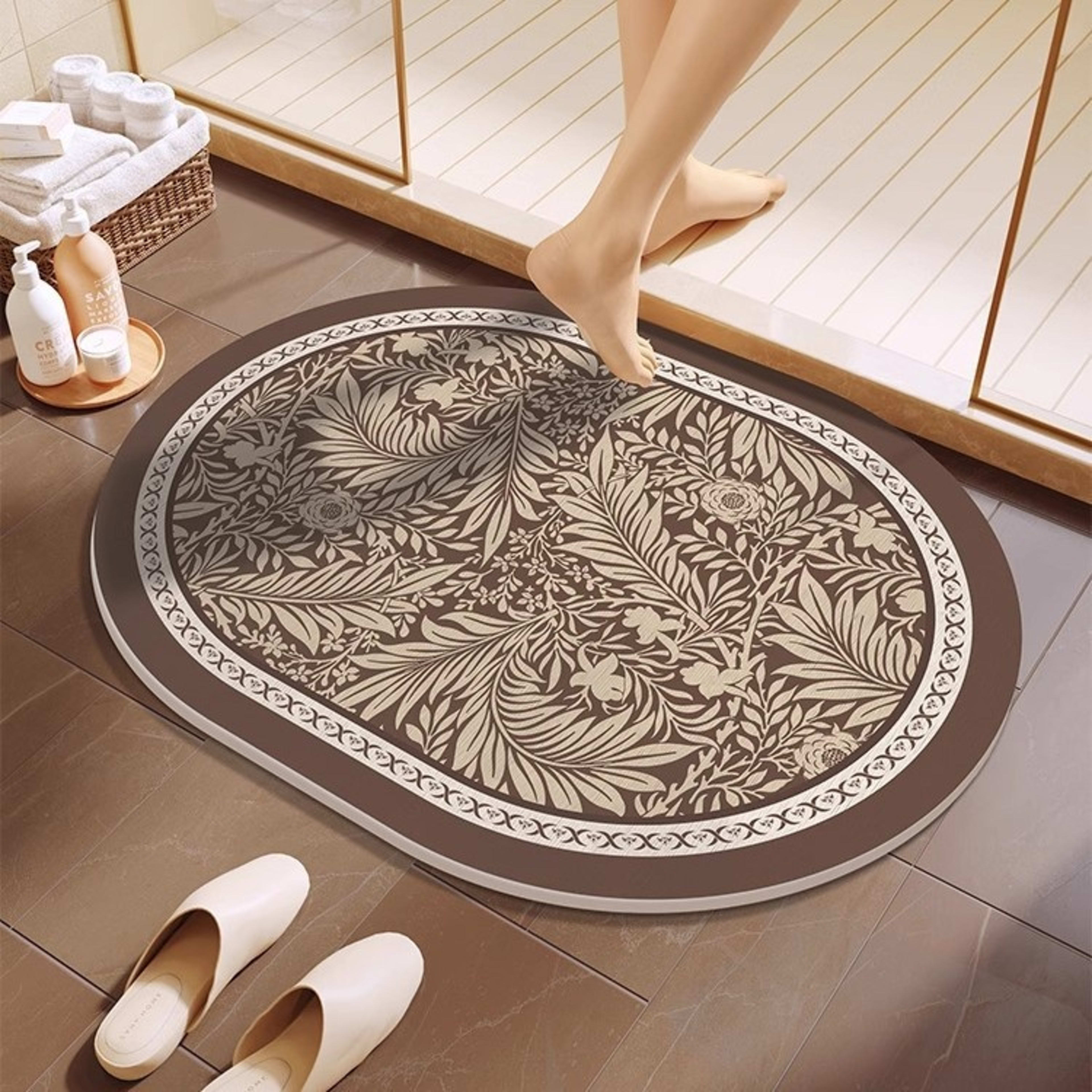 Quick-drying Cartoon Silica Mud Floor Mat 3