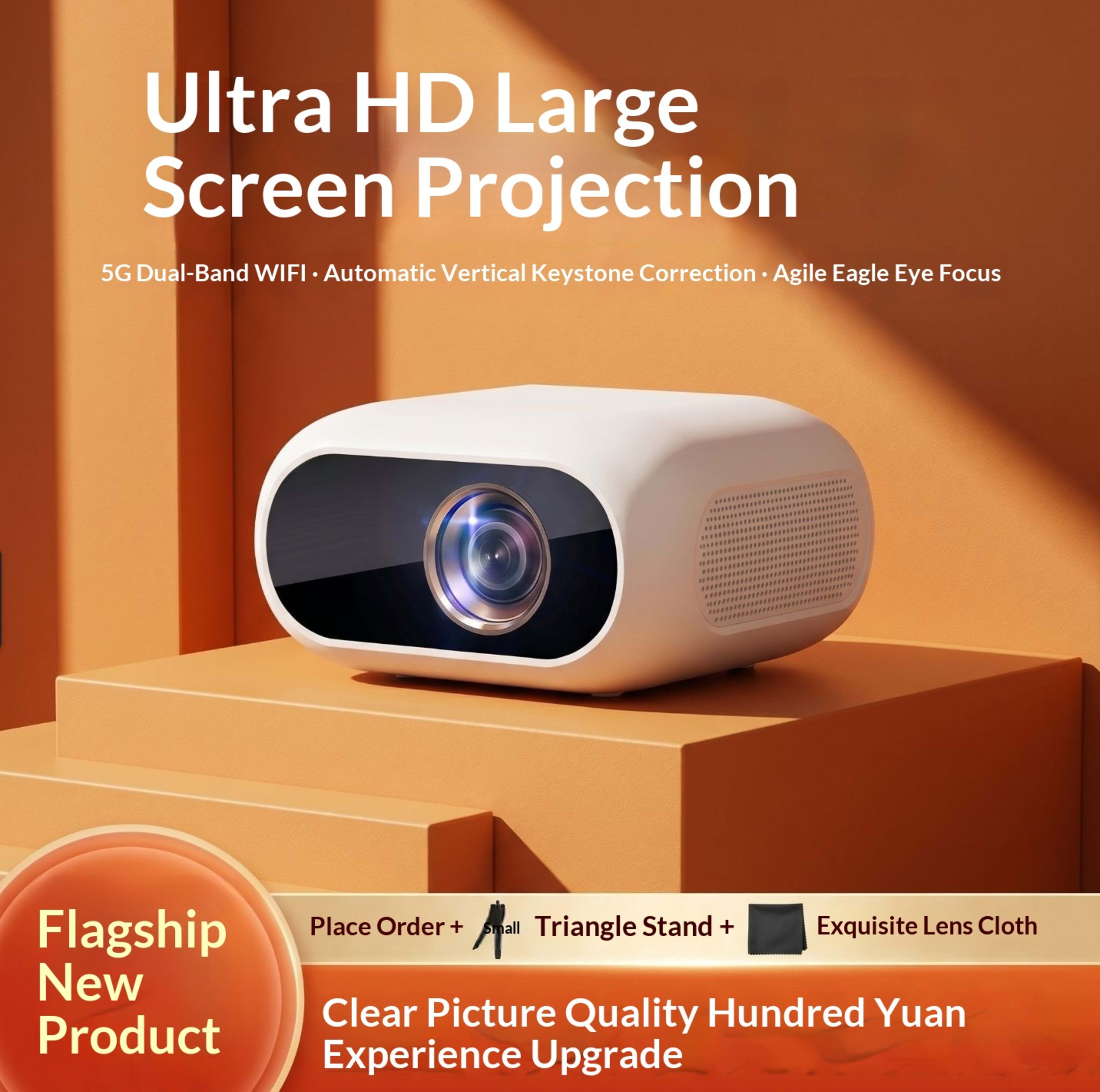 New Premium Ultra HD Smart Projector 5