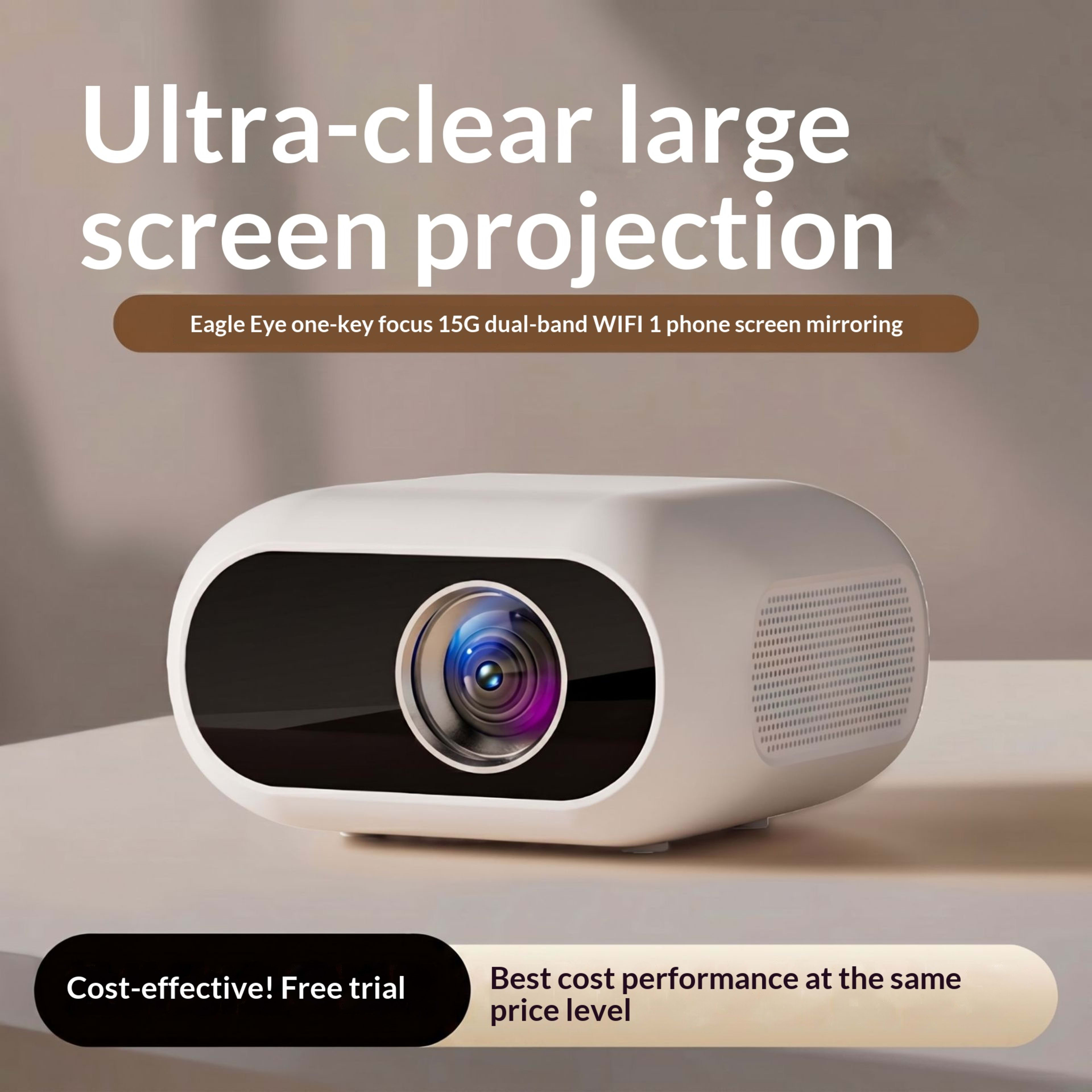 New Premium Ultra HD Smart Projector 3