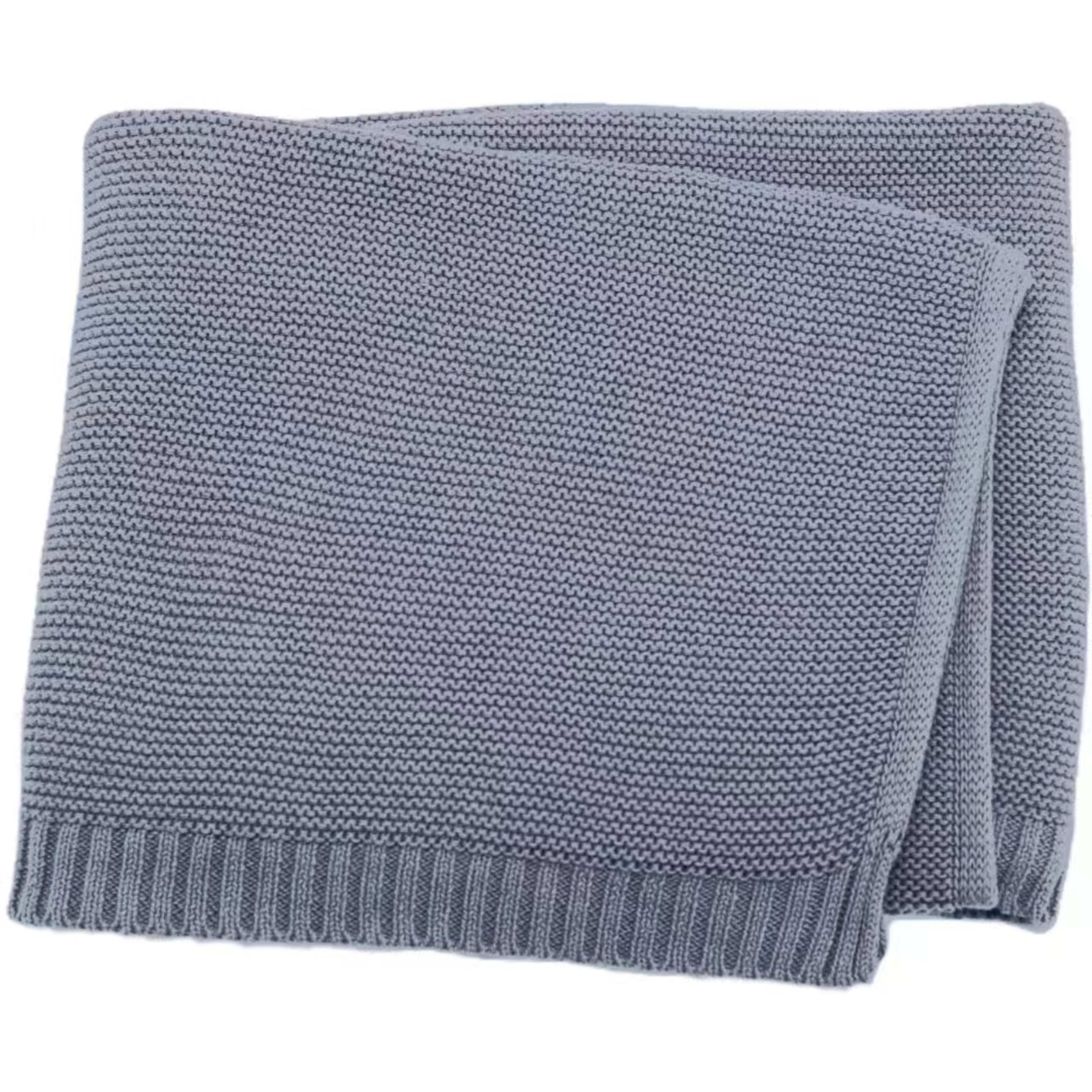 Embroidered Name Baby Knitted Cotton Nap Personality Sofa Blanket 3