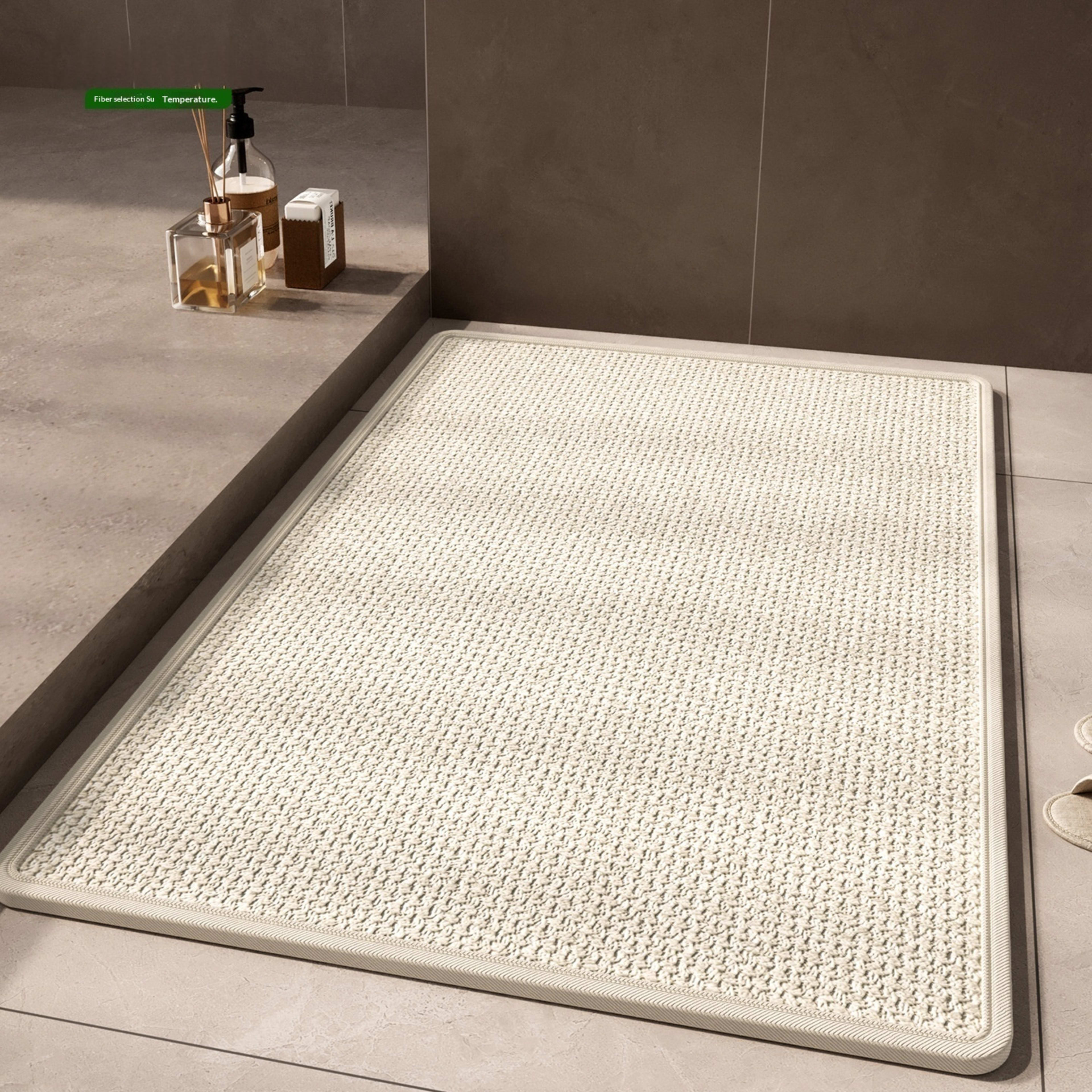 Entrance Doormat Linen-woven Non-slip Bath Mat 6
