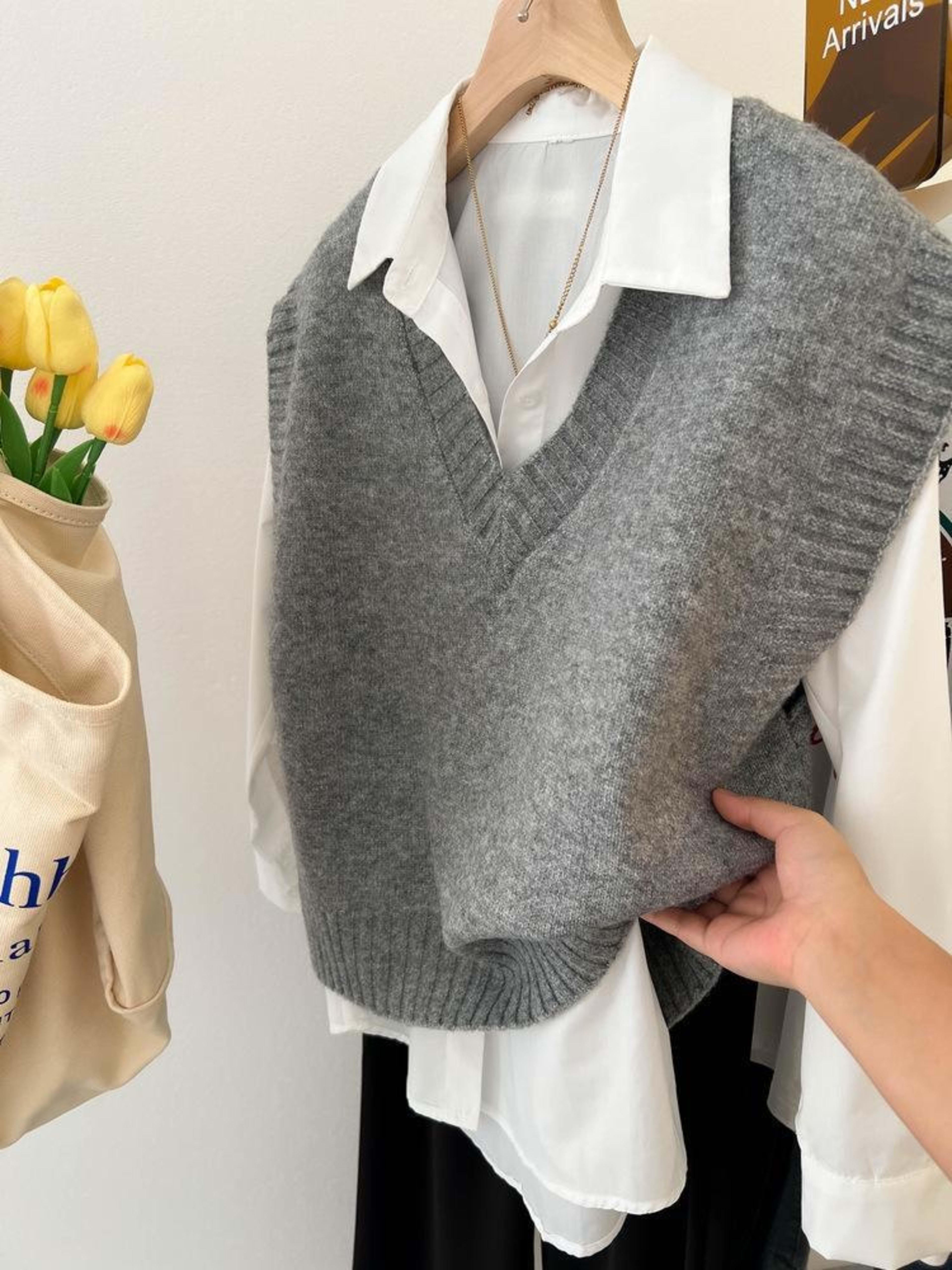 Non-Pilling Knitted Vest 2