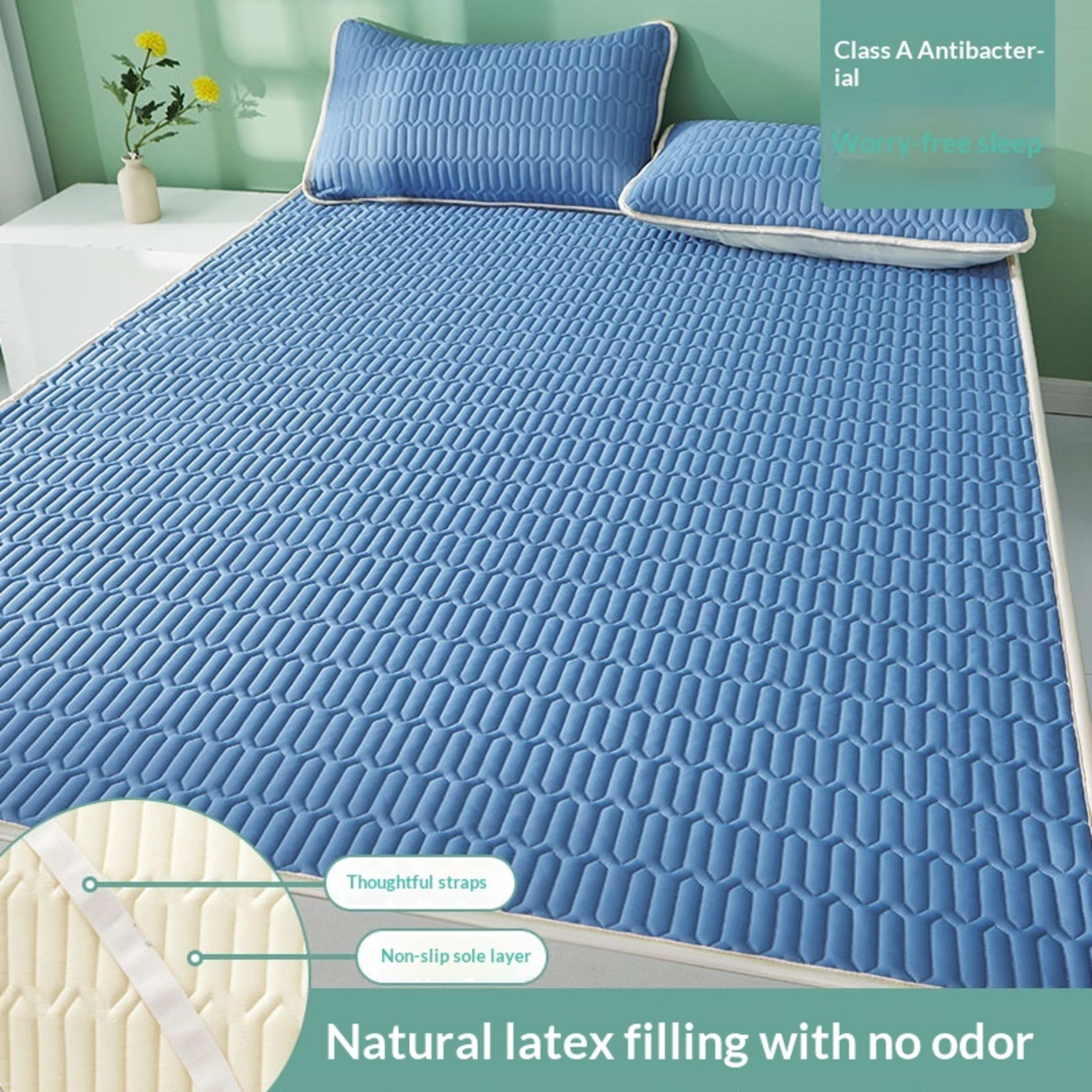 Summer Ice Silk Latex Cooling Mat Class A Baby Grade Three Piece Set