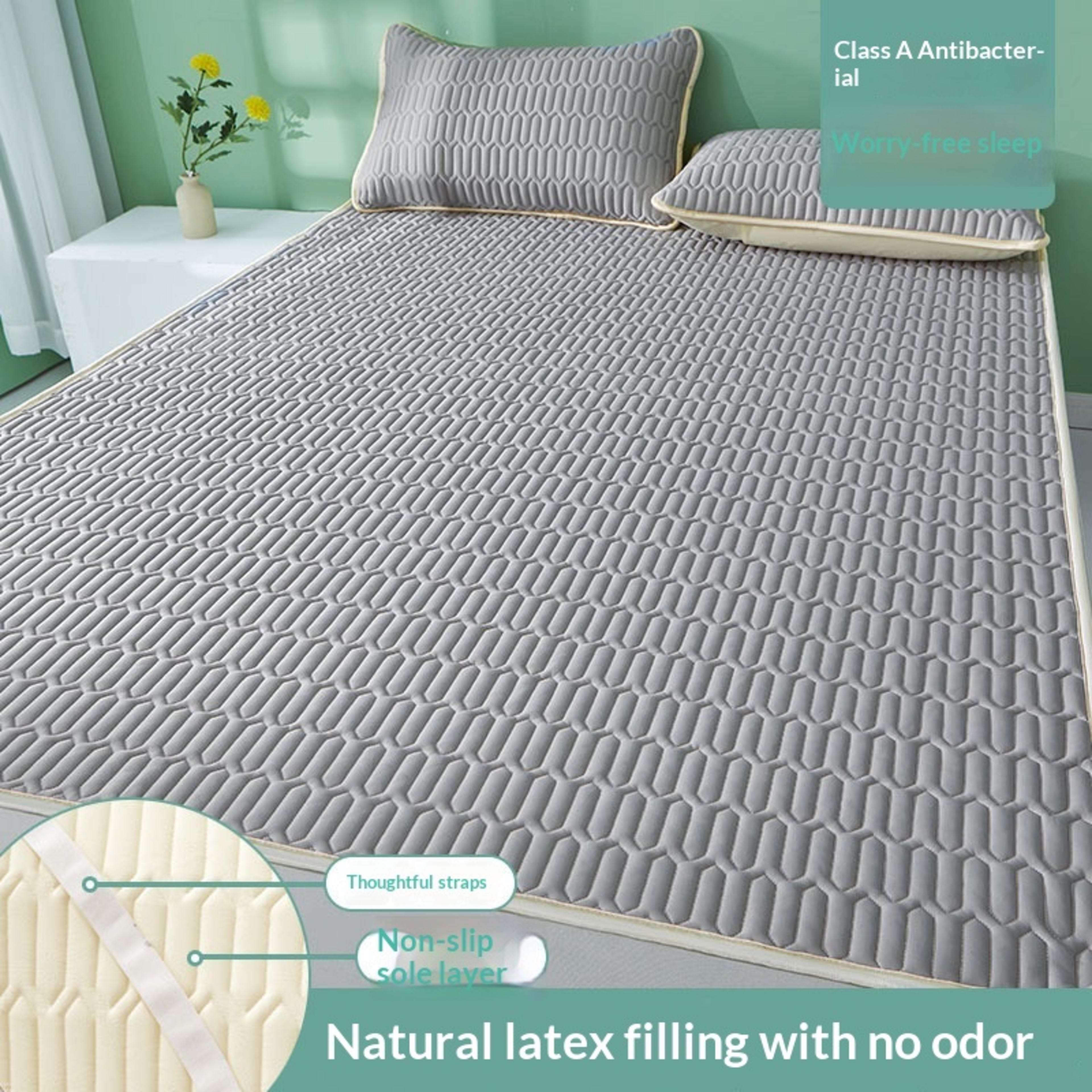 Summer Ice Silk Latex Cooling Mat Class A Baby Grade Three Piece Set 5