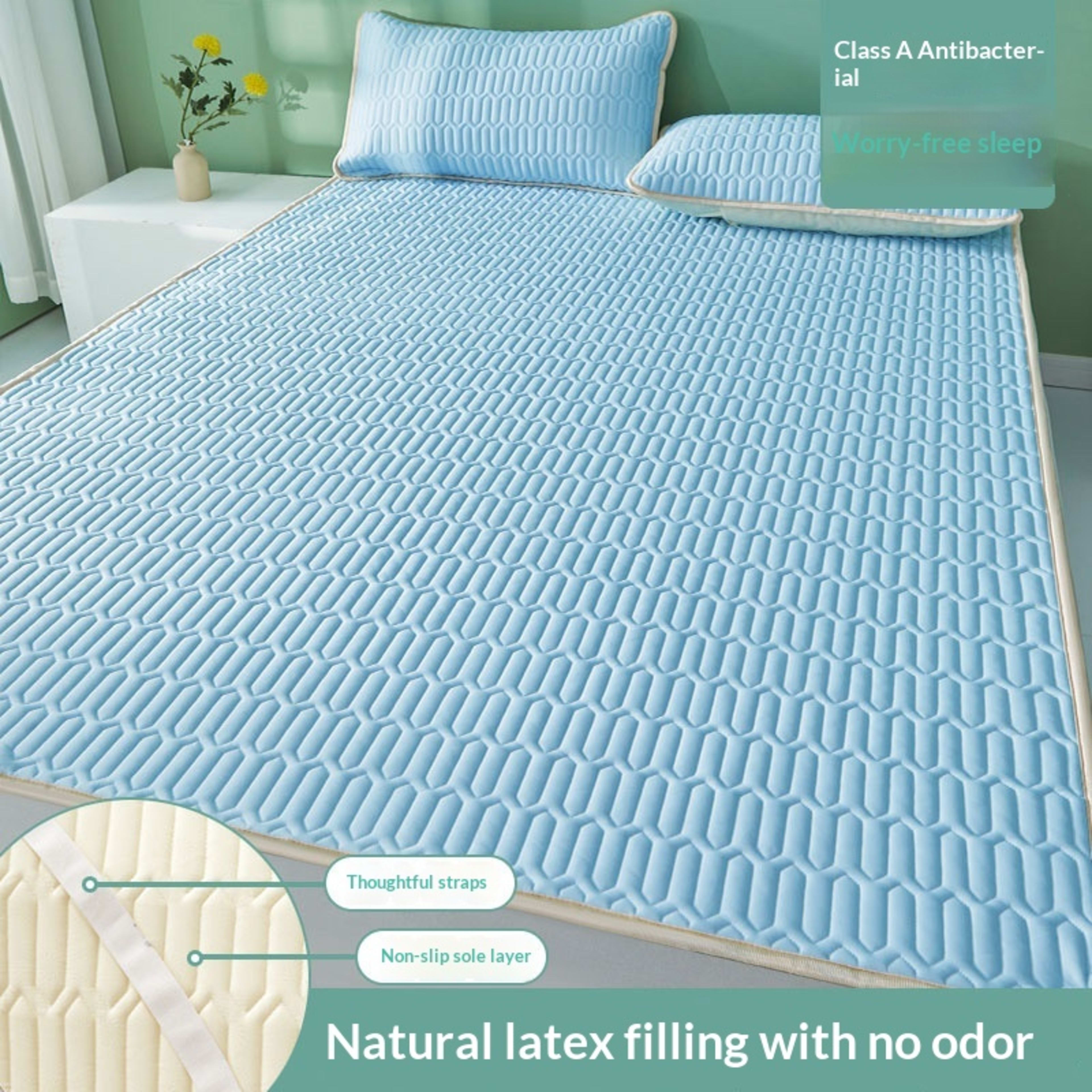 Summer Ice Silk Latex Cooling Mat Class A Baby Grade Three Piece Set 7