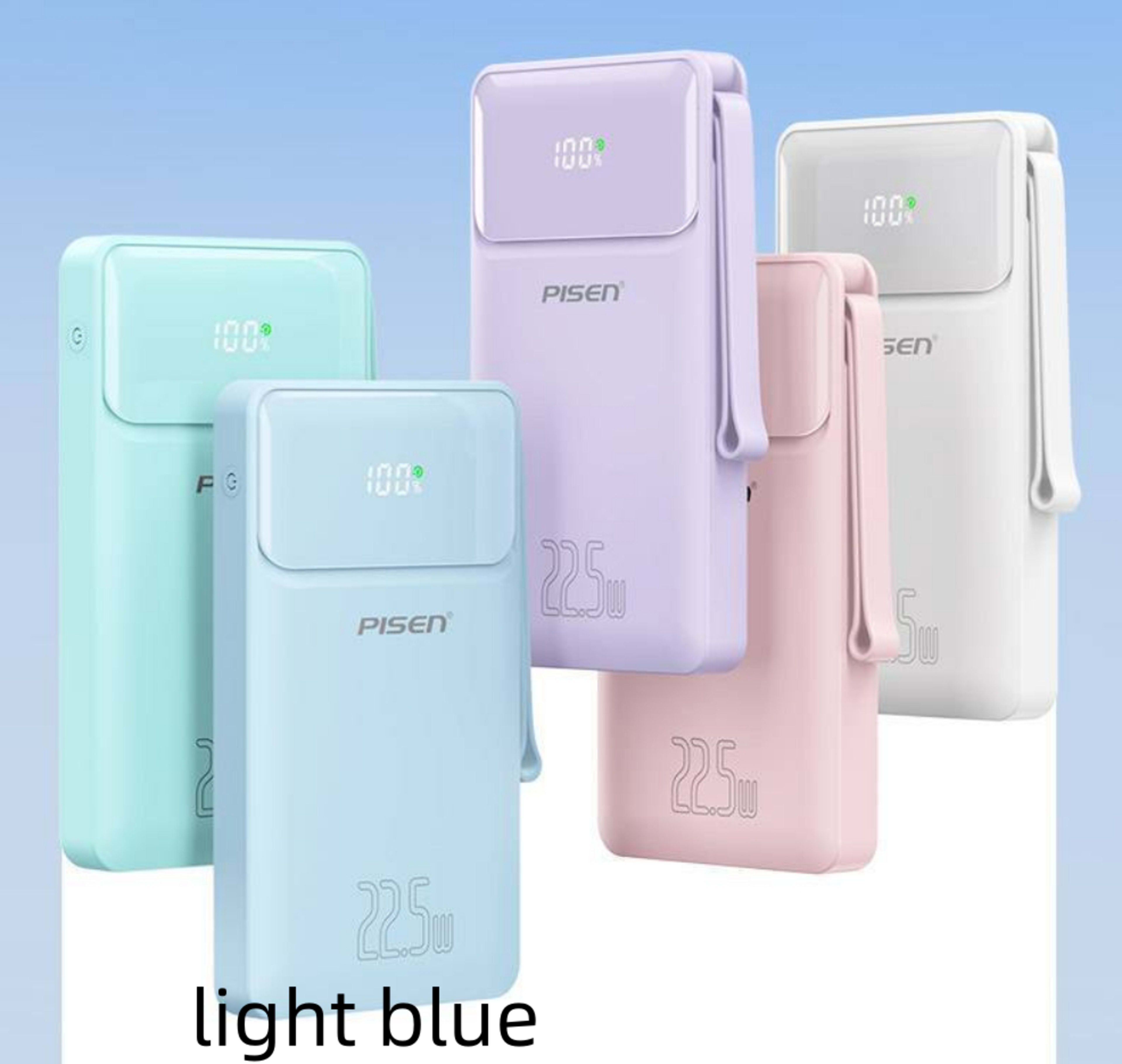 Power Bank With A Built-in Cable And 225W Fast Charging 6