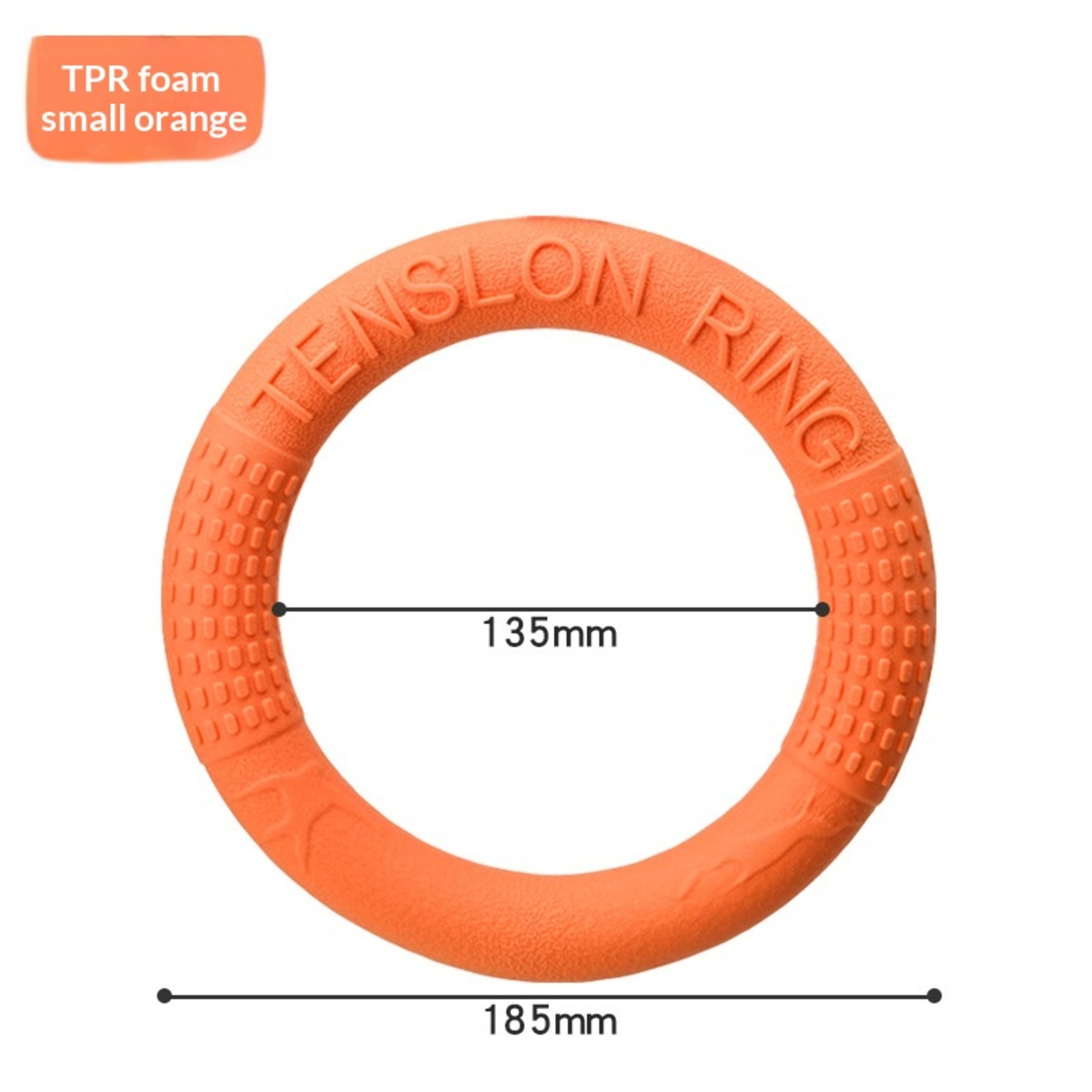 Nip-resistant Soft Pull-ring Flying Disc Dog Training Pet Toy 6