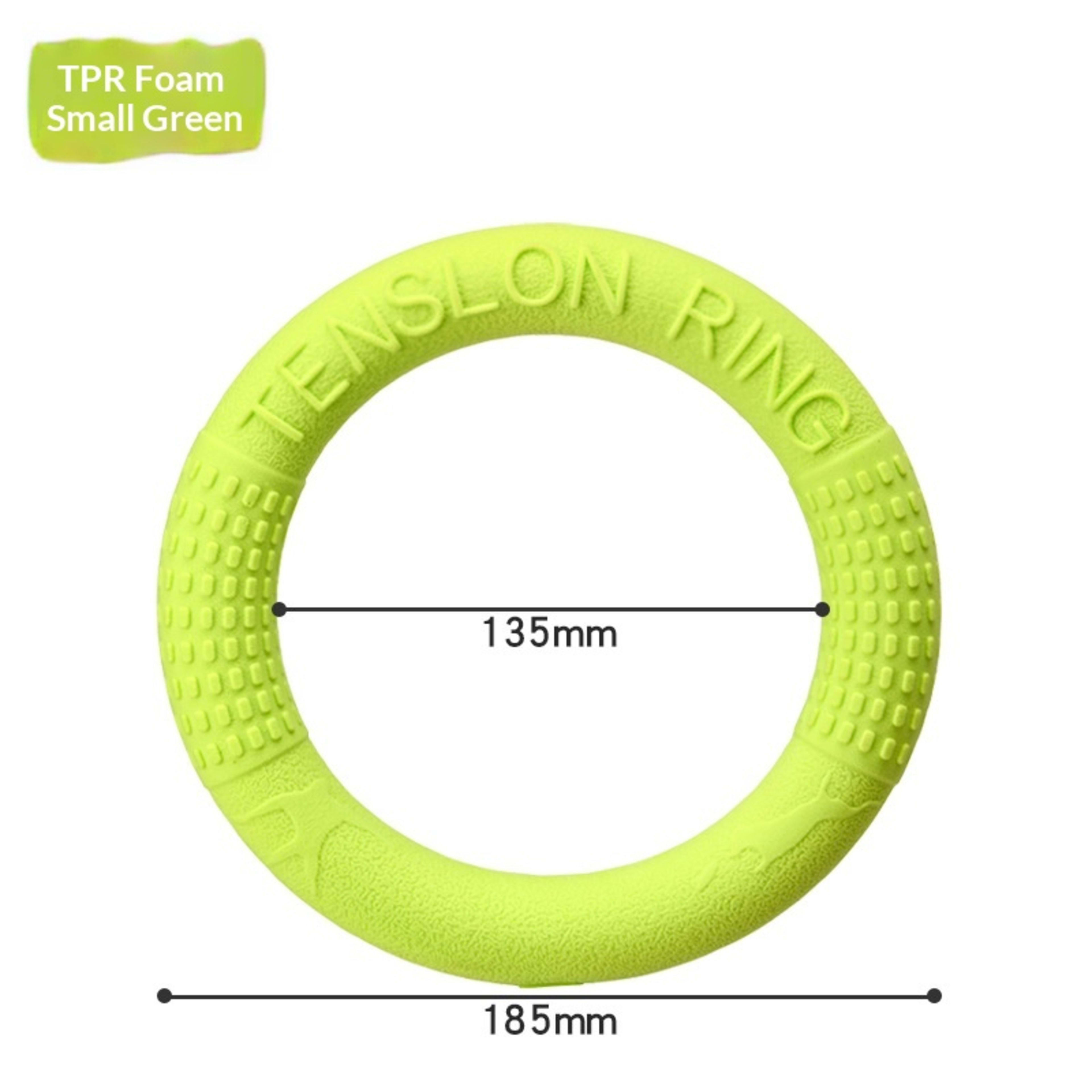 Nip-resistant Soft Pull-ring Flying Disc Dog Training Pet Toy 4