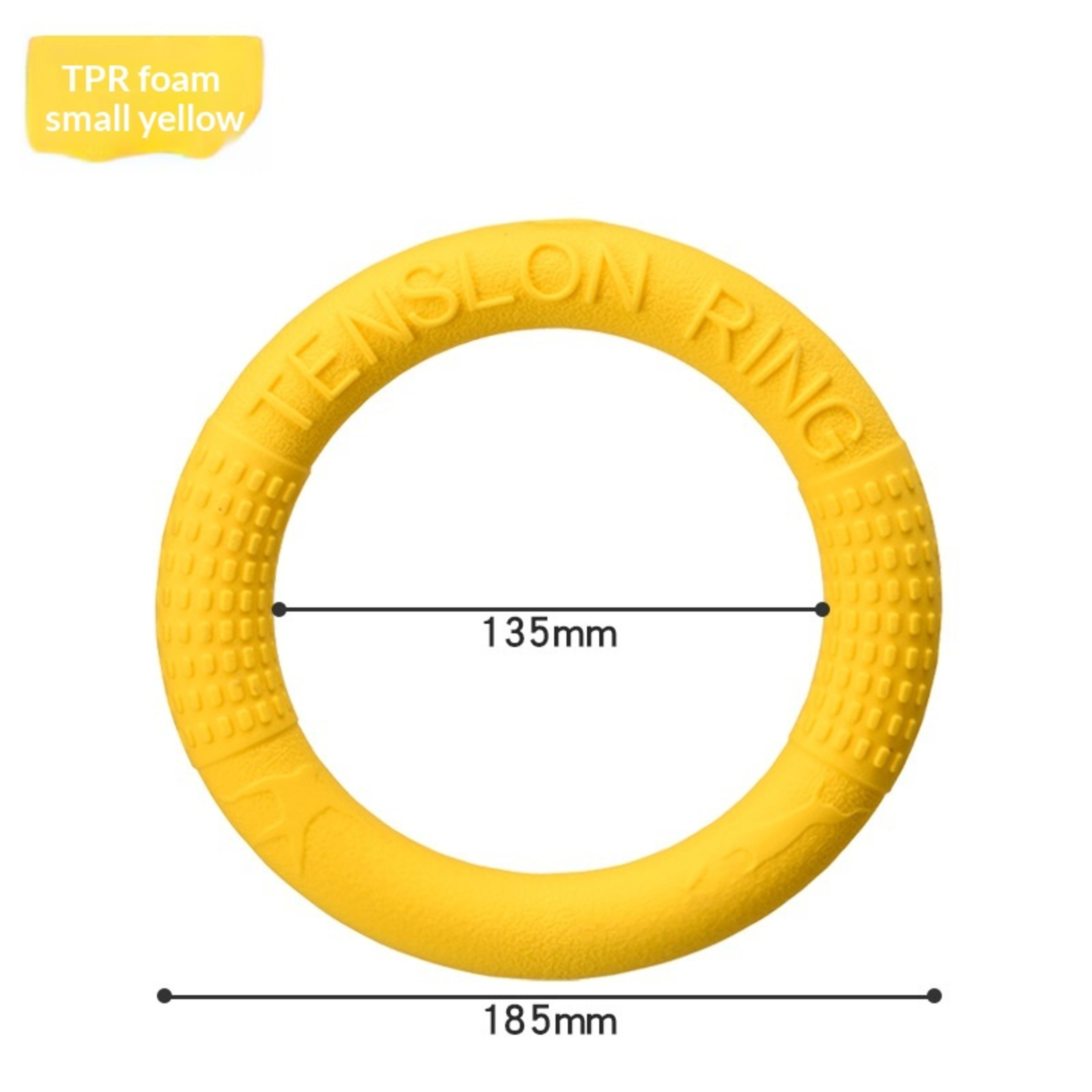 Nip-resistant Soft Pull-ring Flying Disc Dog Training Pet Toy 2