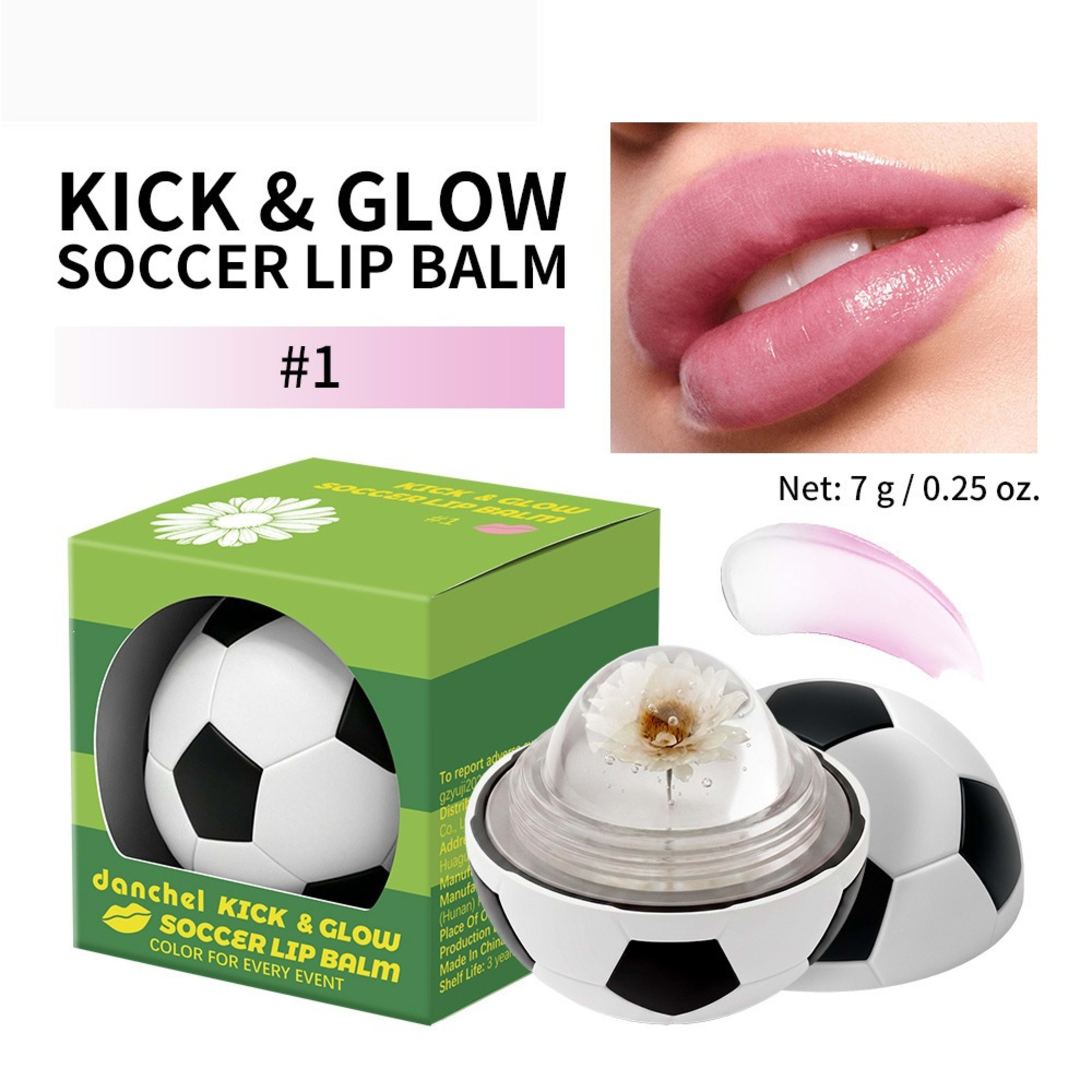 Flower-Color-Changing Moisturizing Lip Balm